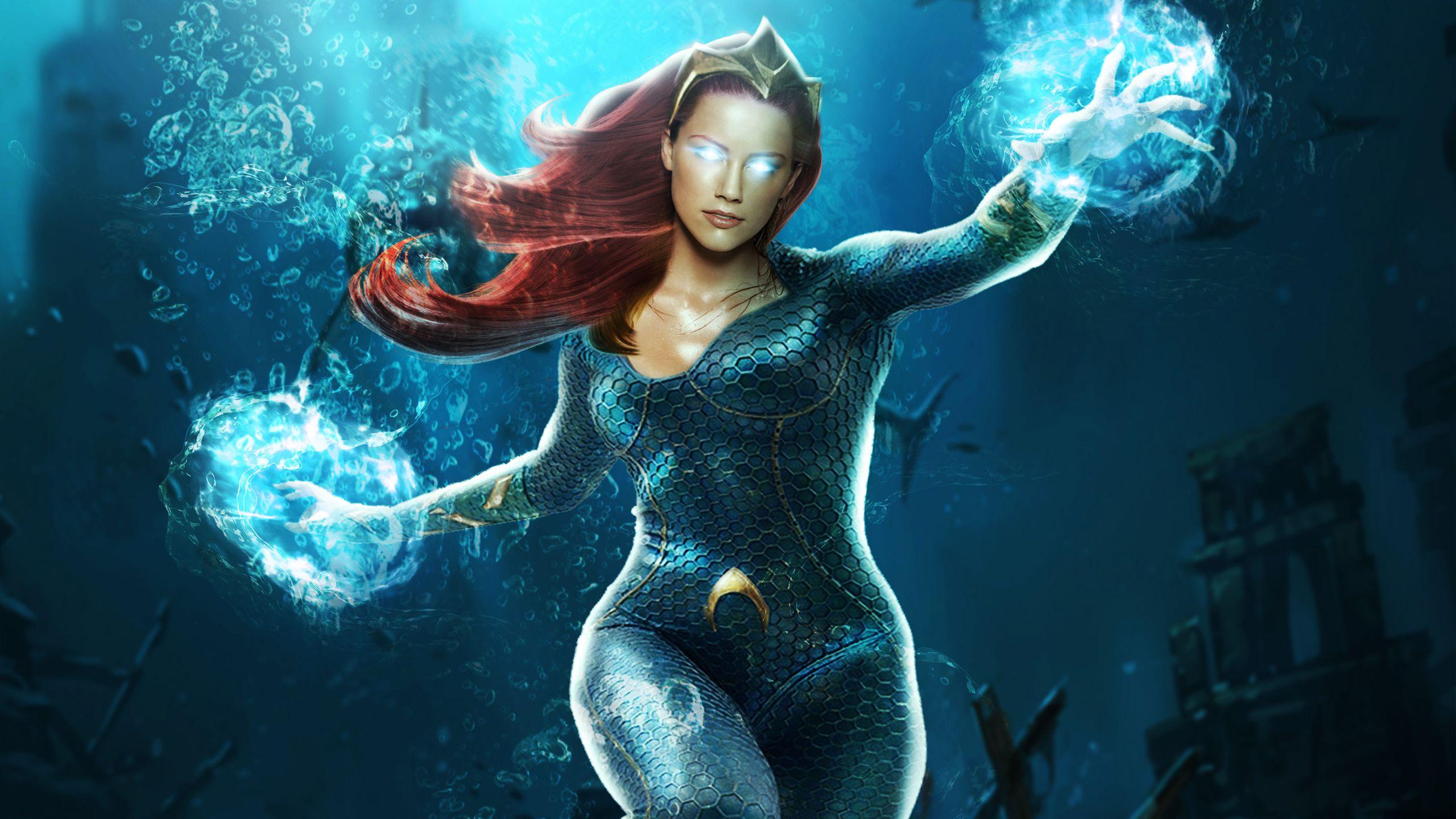 Amber Heard As Mera In Aquaman Wallpapers