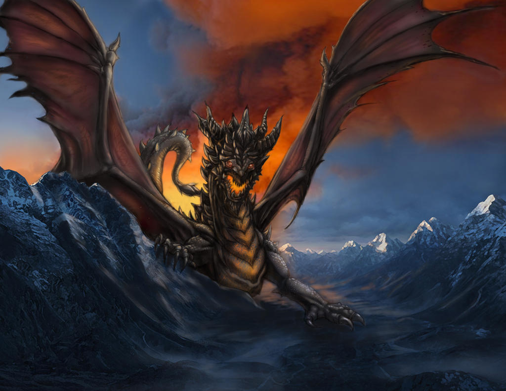 Ancalagon Dragon Wallpapers