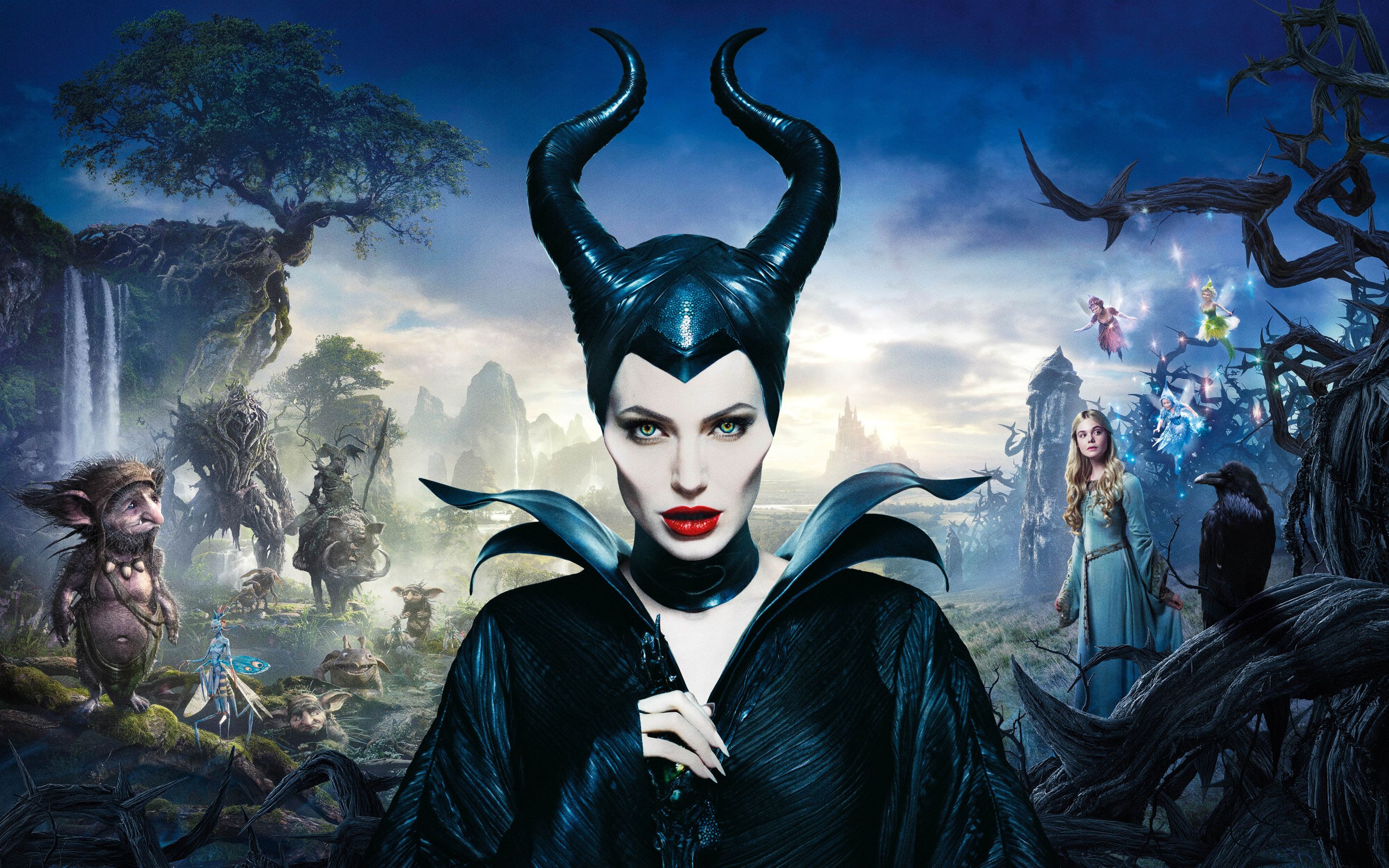 Angelina Jolie From Maleficent 2 Wallpapers