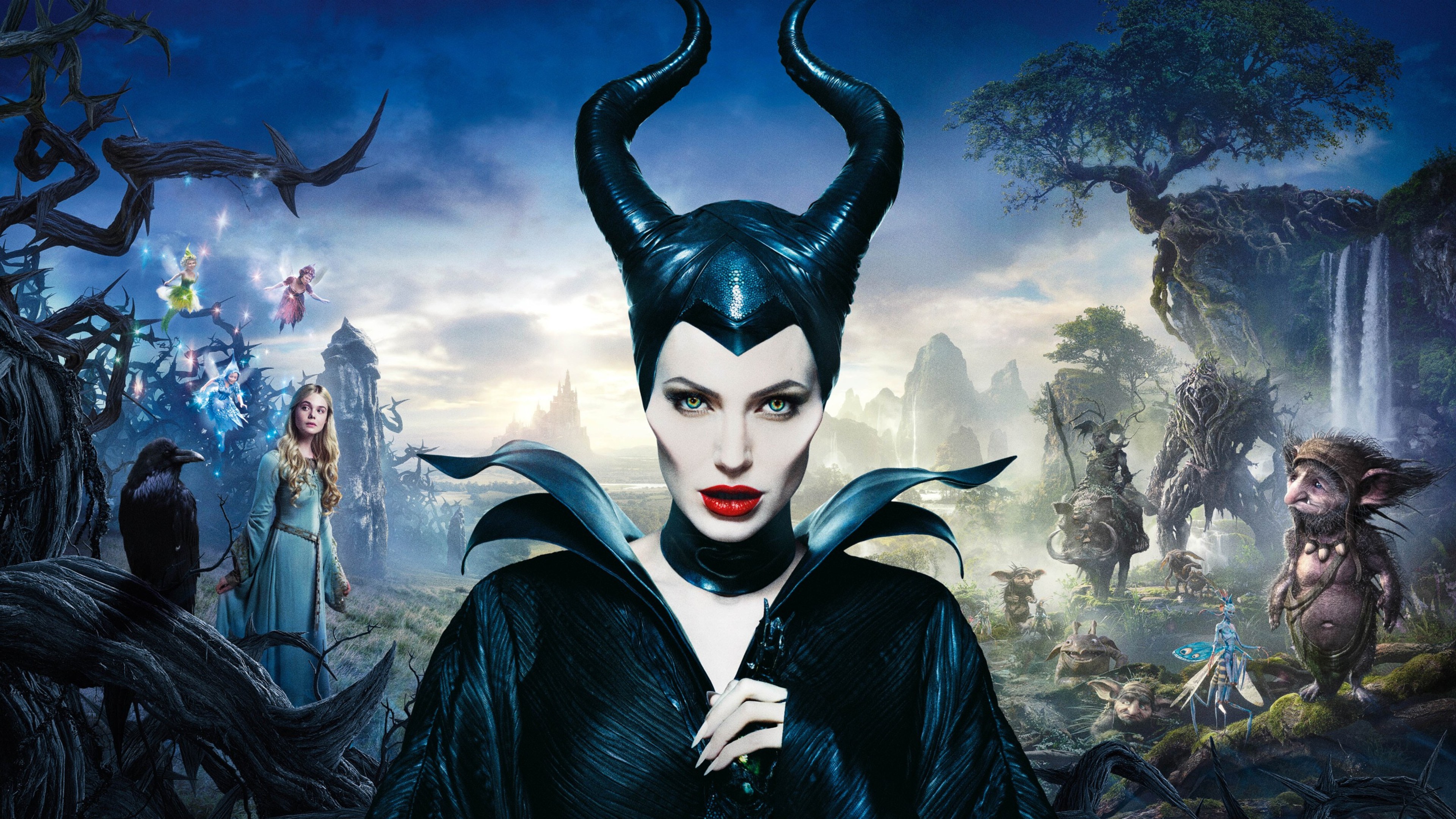 Angelina Jolie From Maleficent 2 Wallpapers