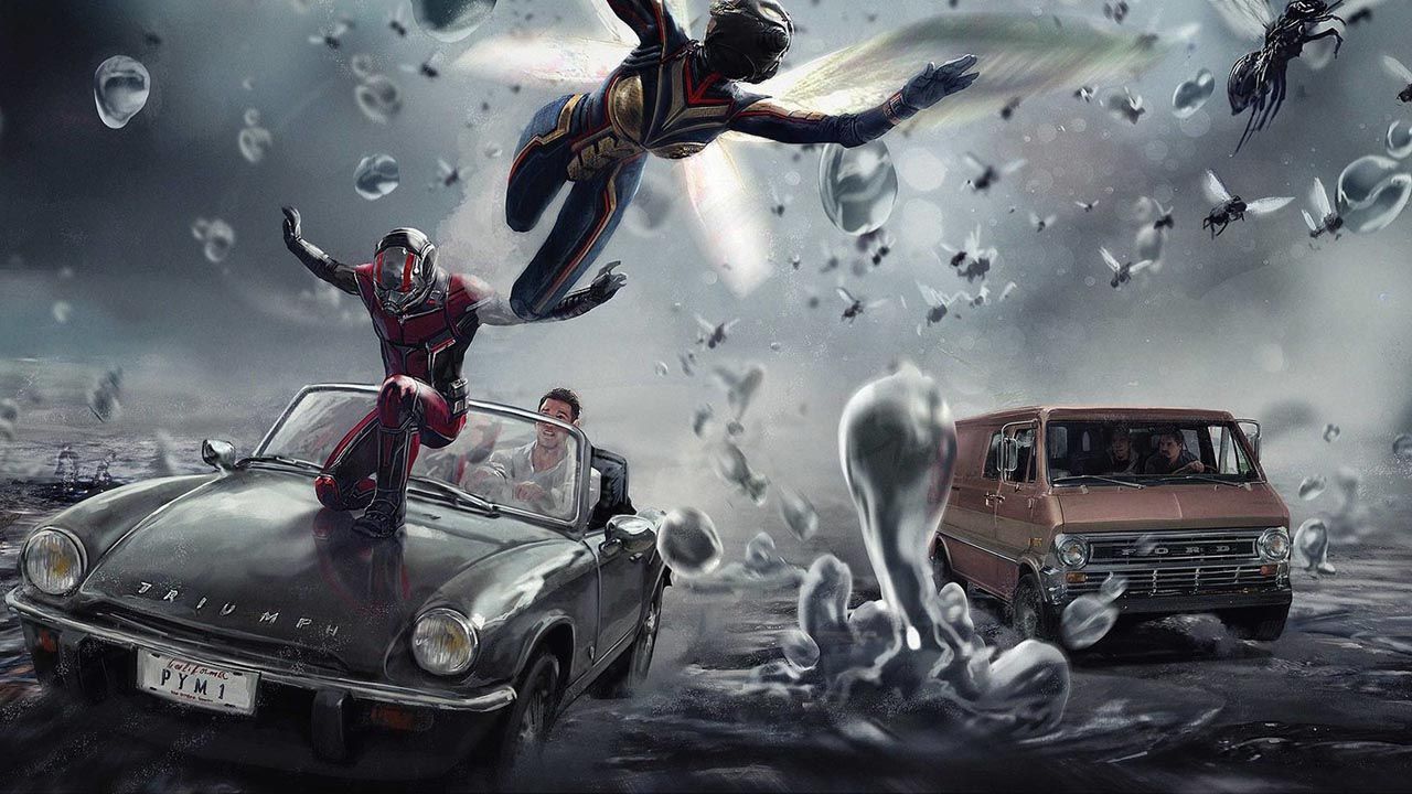 Ant Man And The Wasp Art Starburst Magazine Wallpapers