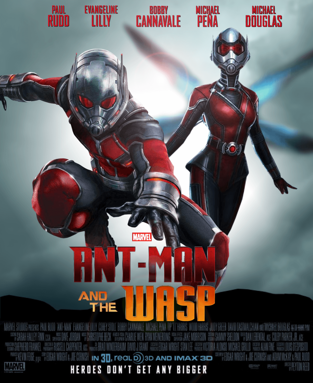 Ant-Man And The Wasp Poster Wallpapers