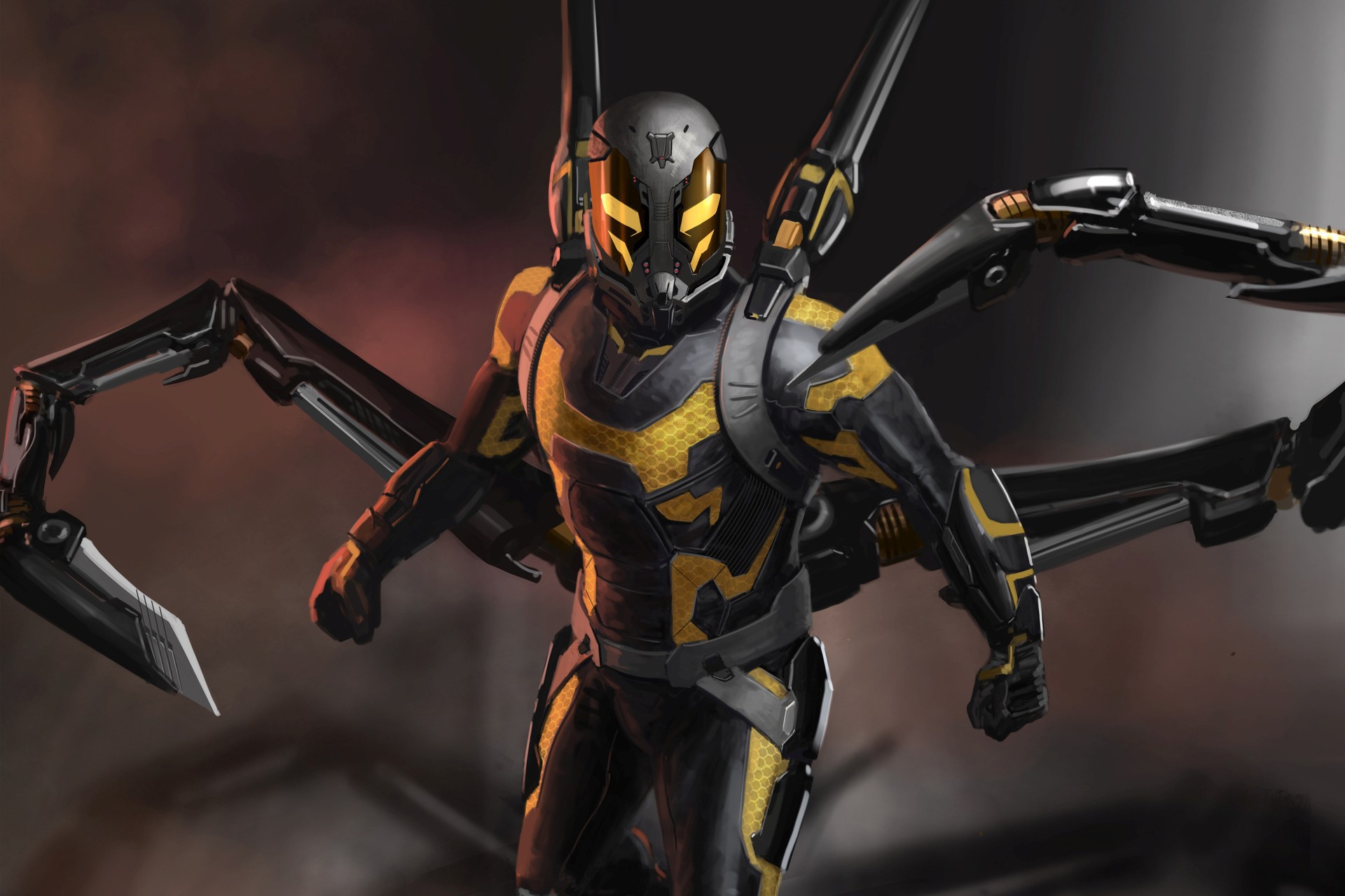 Ant-Man As Gaint-Man Artwork Wallpapers