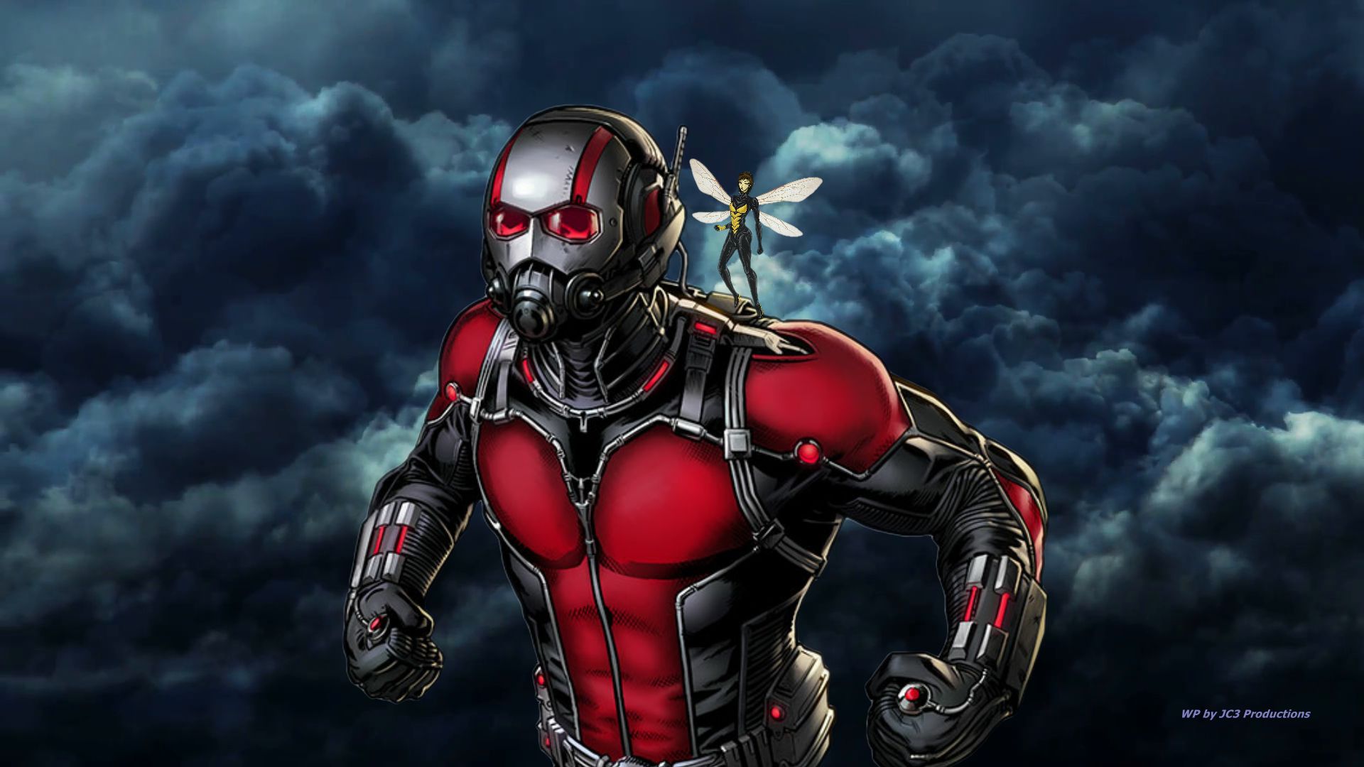 Ant-Man Riding Ant In Ant-Man And The Wasp Wallpapers