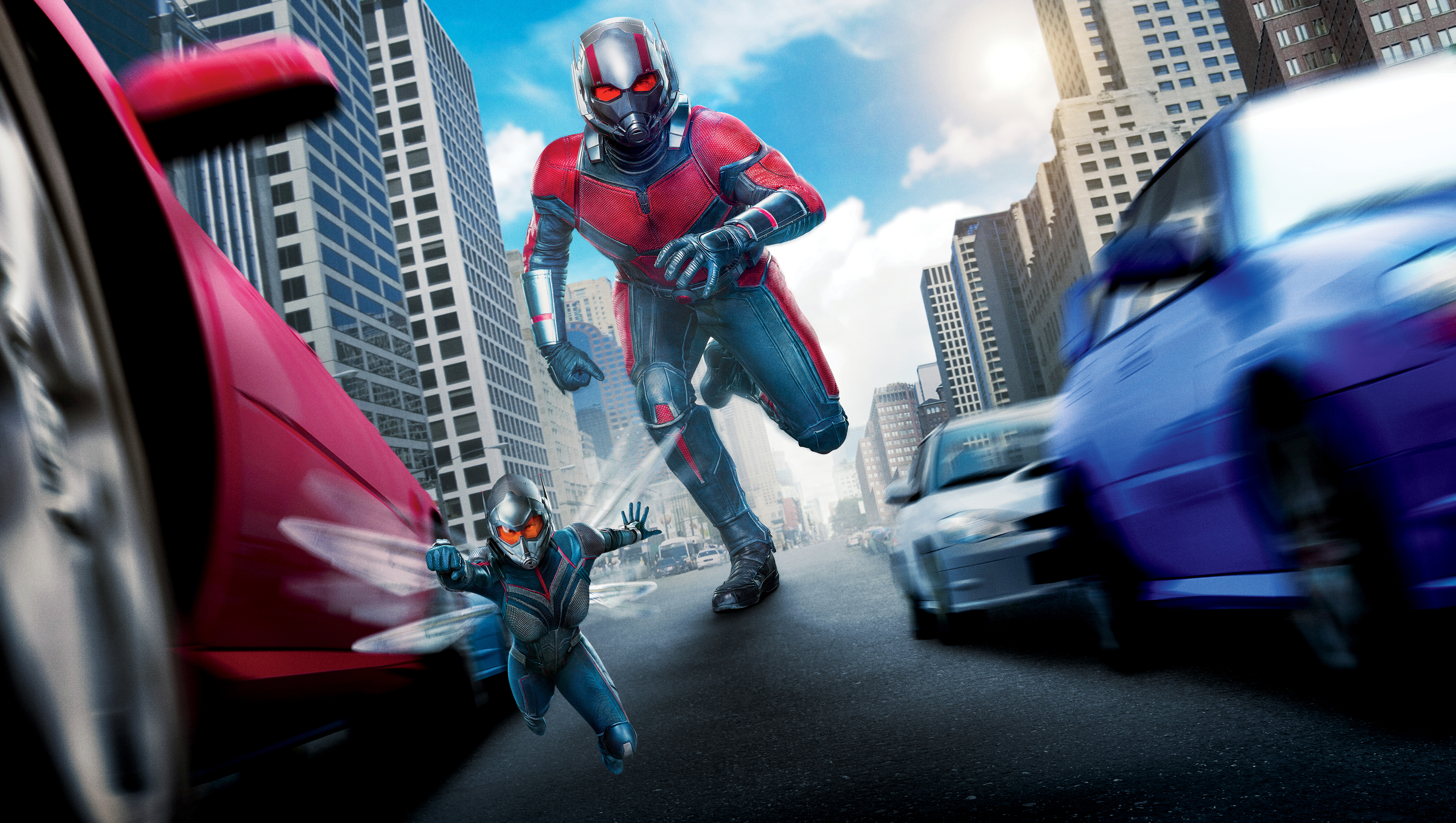 Ant-Man Riding Ant In Ant-Man And The Wasp Wallpapers