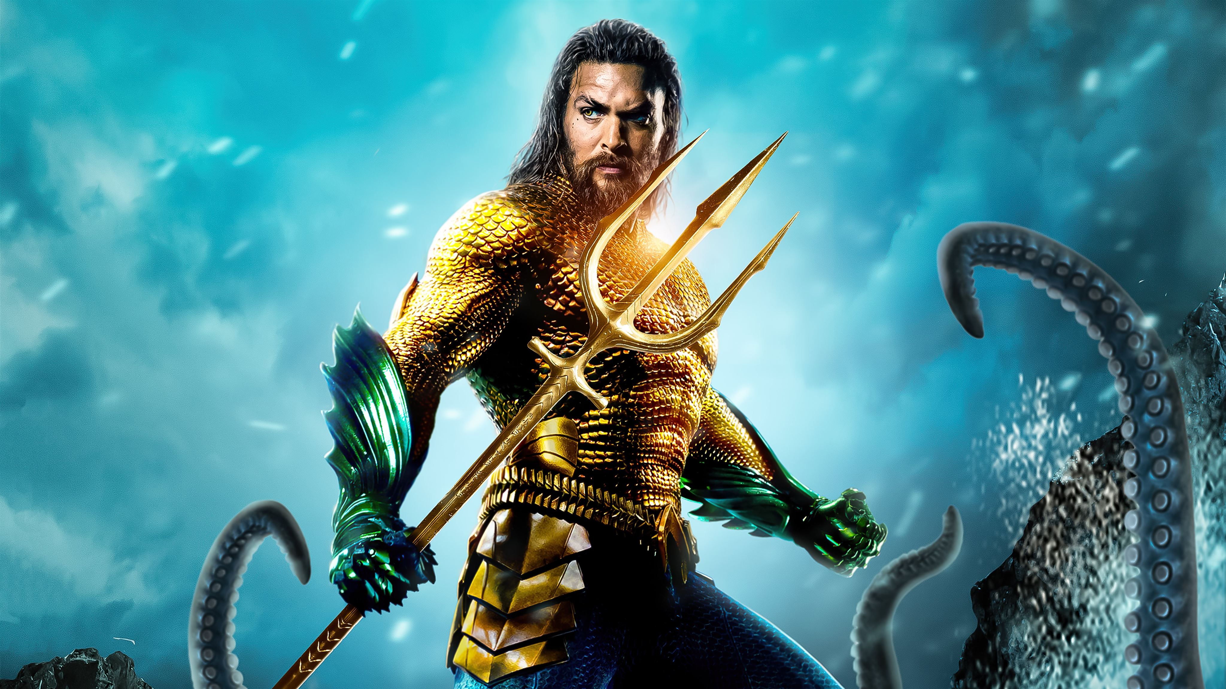 Aquaman 2018 Movie 12K Poster Wallpapers