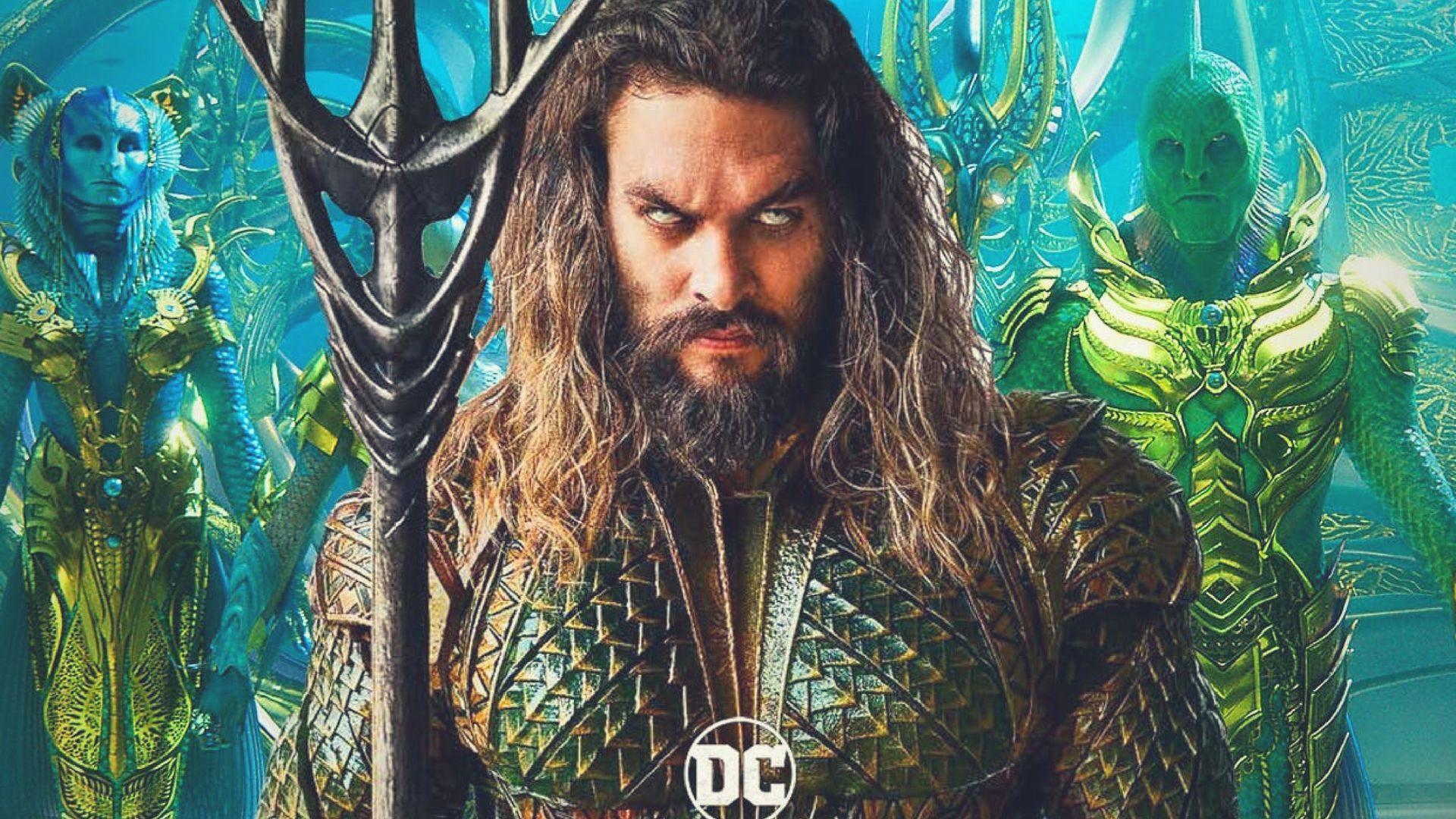 Aquaman 2018 Movie Banner Textless Wallpapers