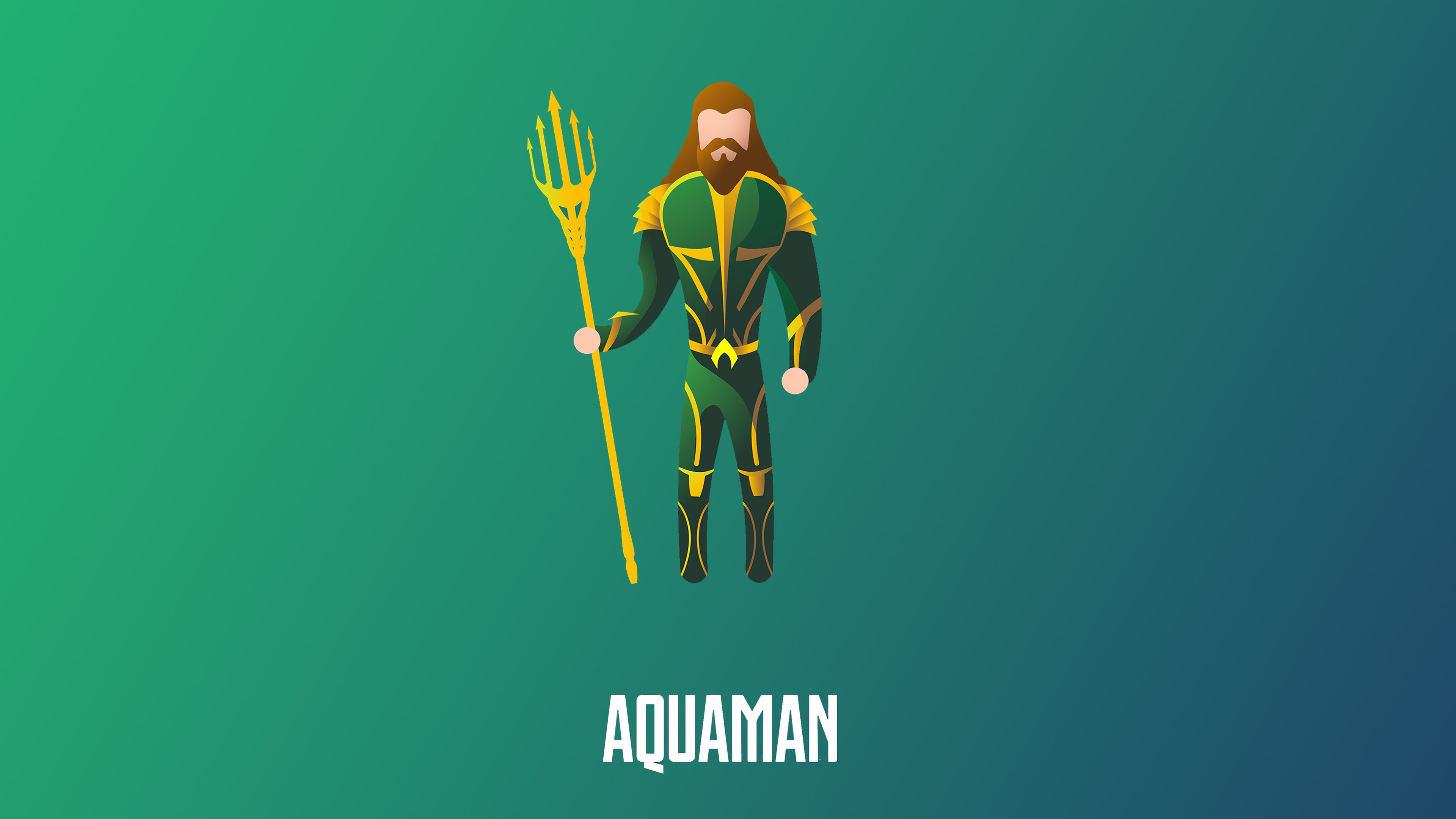 Aquaman Minimalist Poster Wallpapers