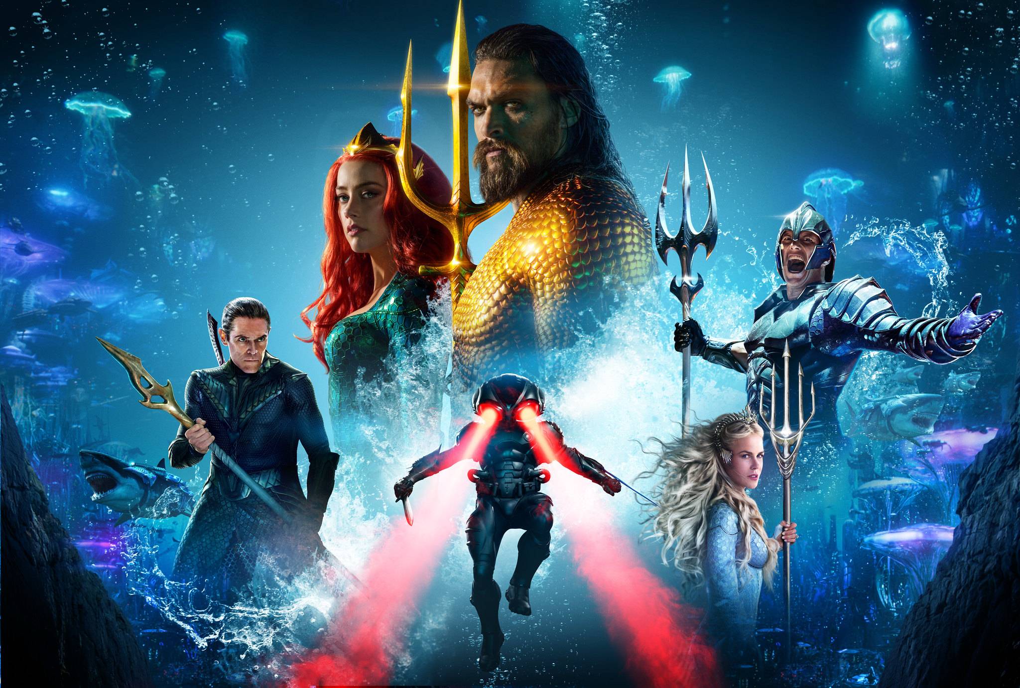 Aquaman Textless Poster 2018 Wallpapers