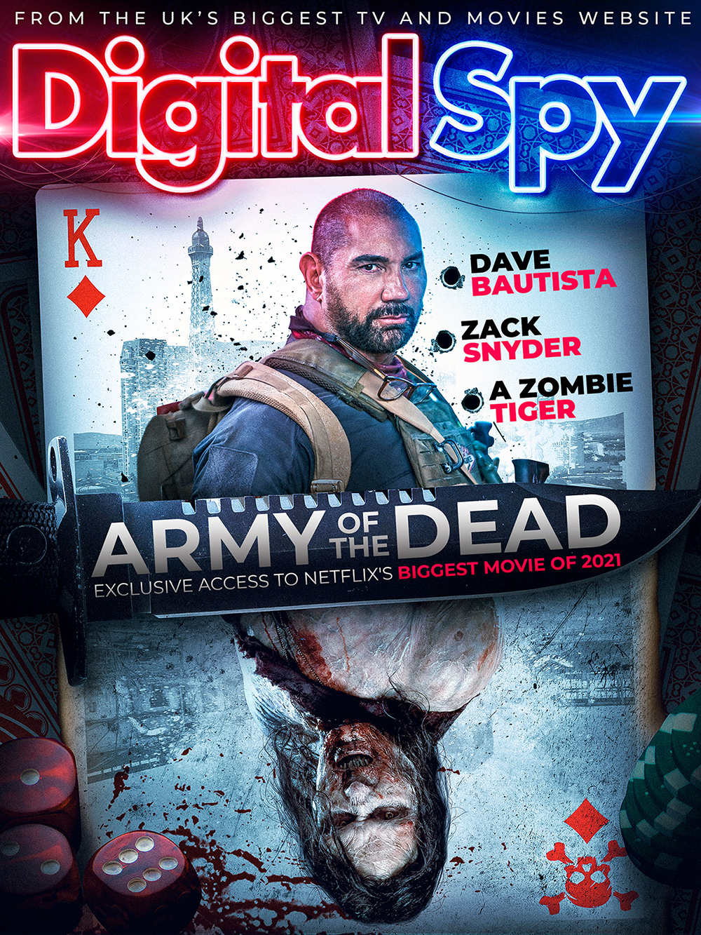 Army Of The Dead Dave Bautista Poster Wallpapers