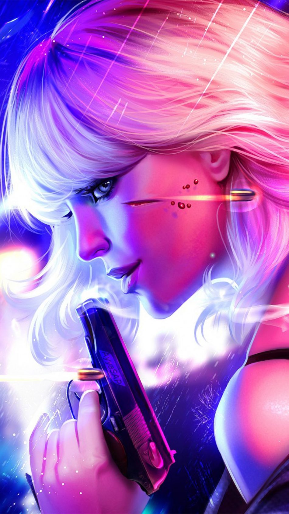 Atomic Blonde Bullet Rain Wallpapers