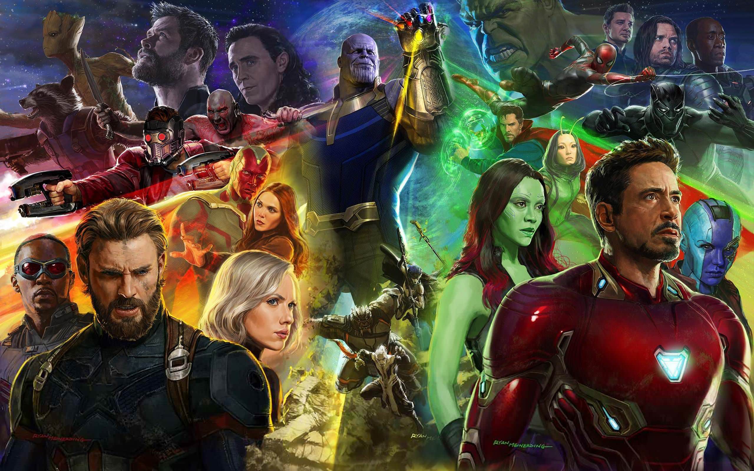 Avengers 4 Artwork From Infinity War Wallpapers