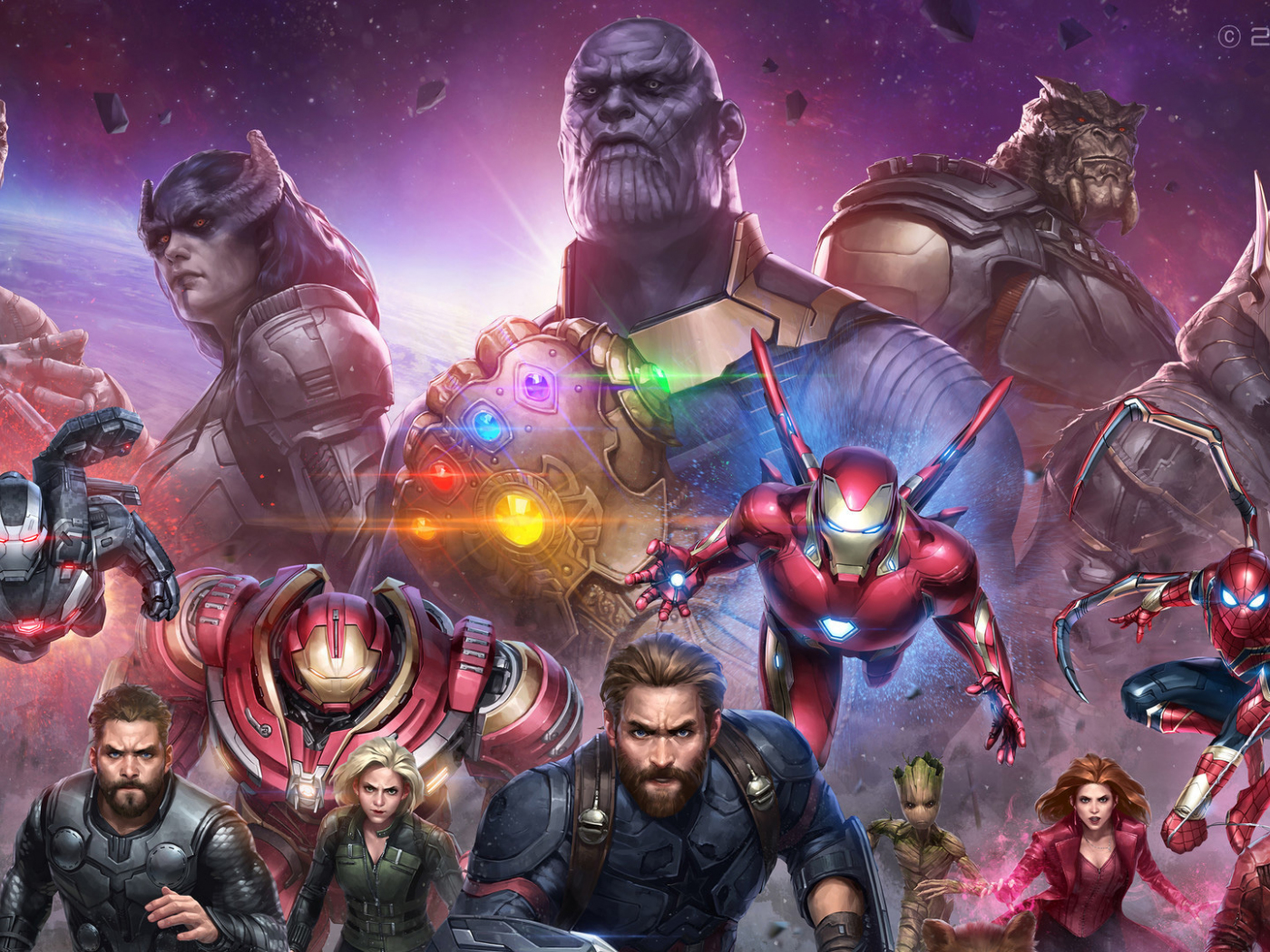 Avengers 4 Artwork From Infinity War Wallpapers