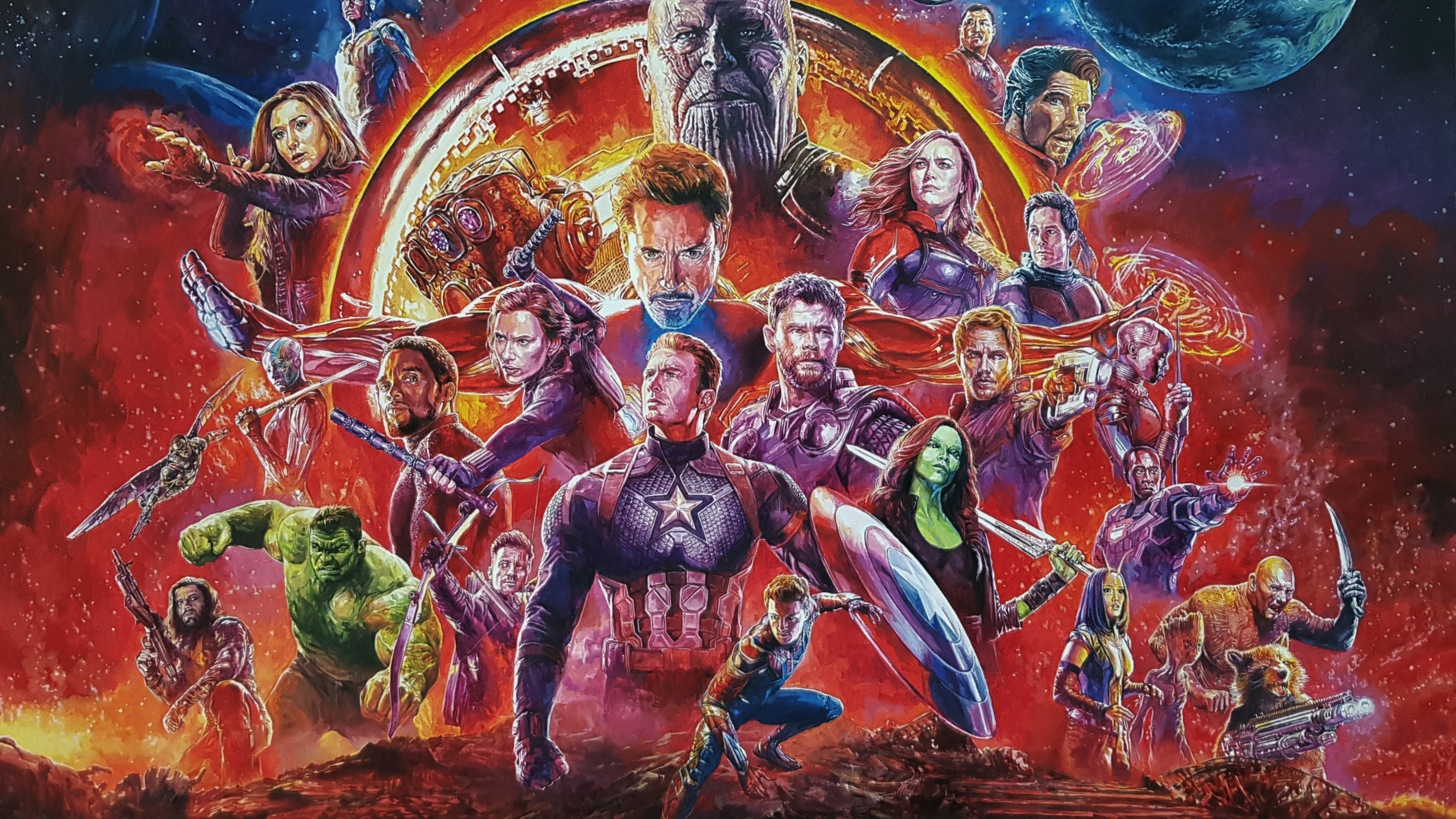 Avengers 4 Artwork From Infinity War Wallpapers