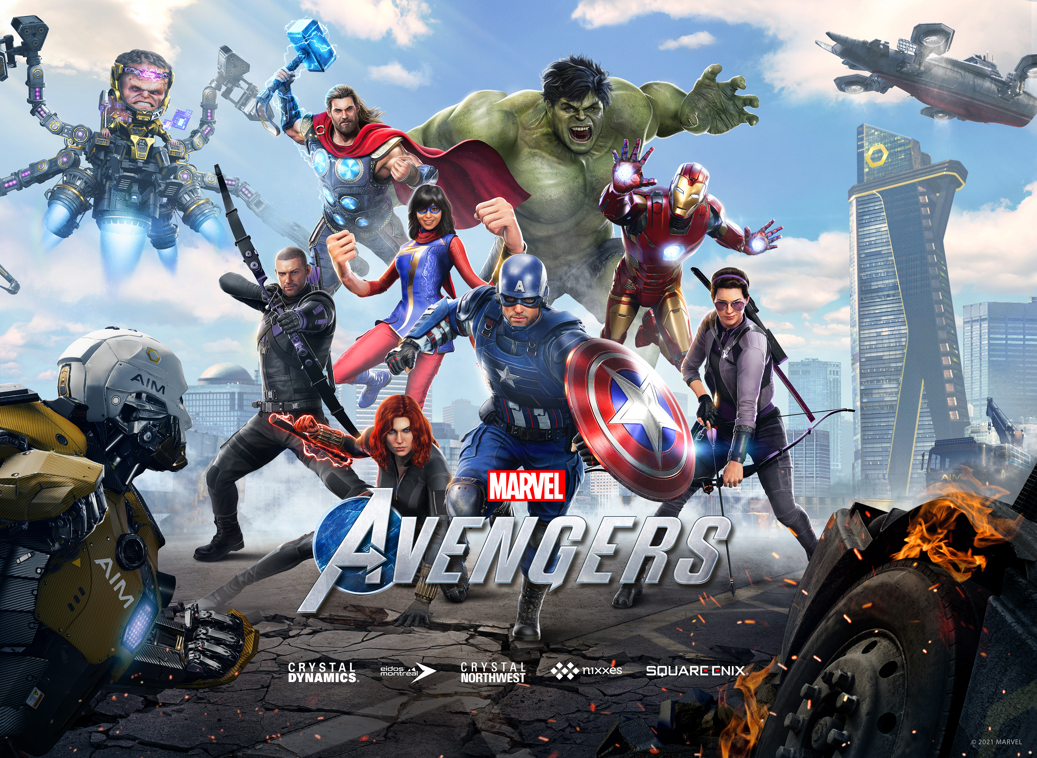 Avengers 4 Poster Keyart Wallpapers