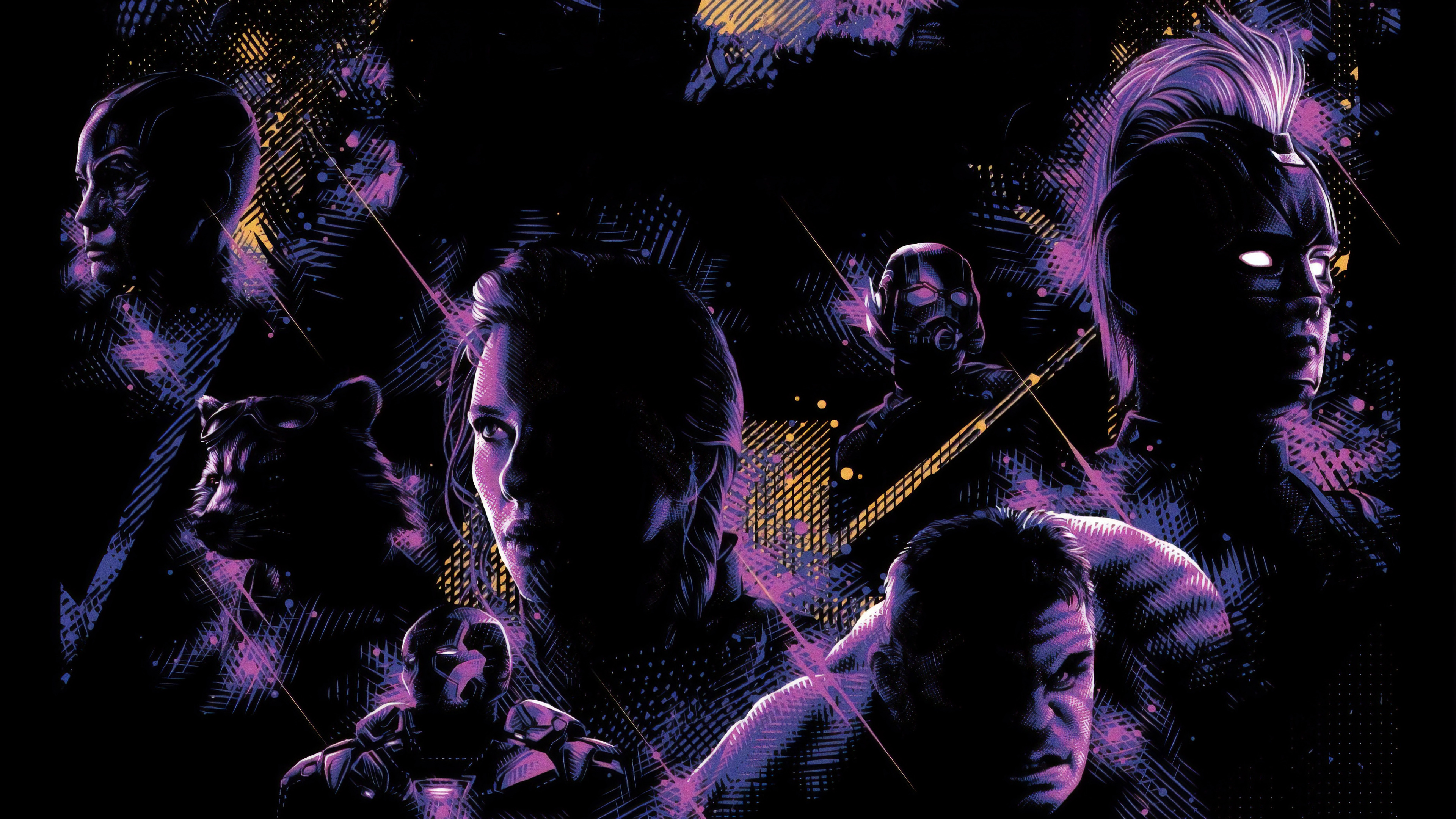 Avengers Endgame 4K Poster Wallpapers