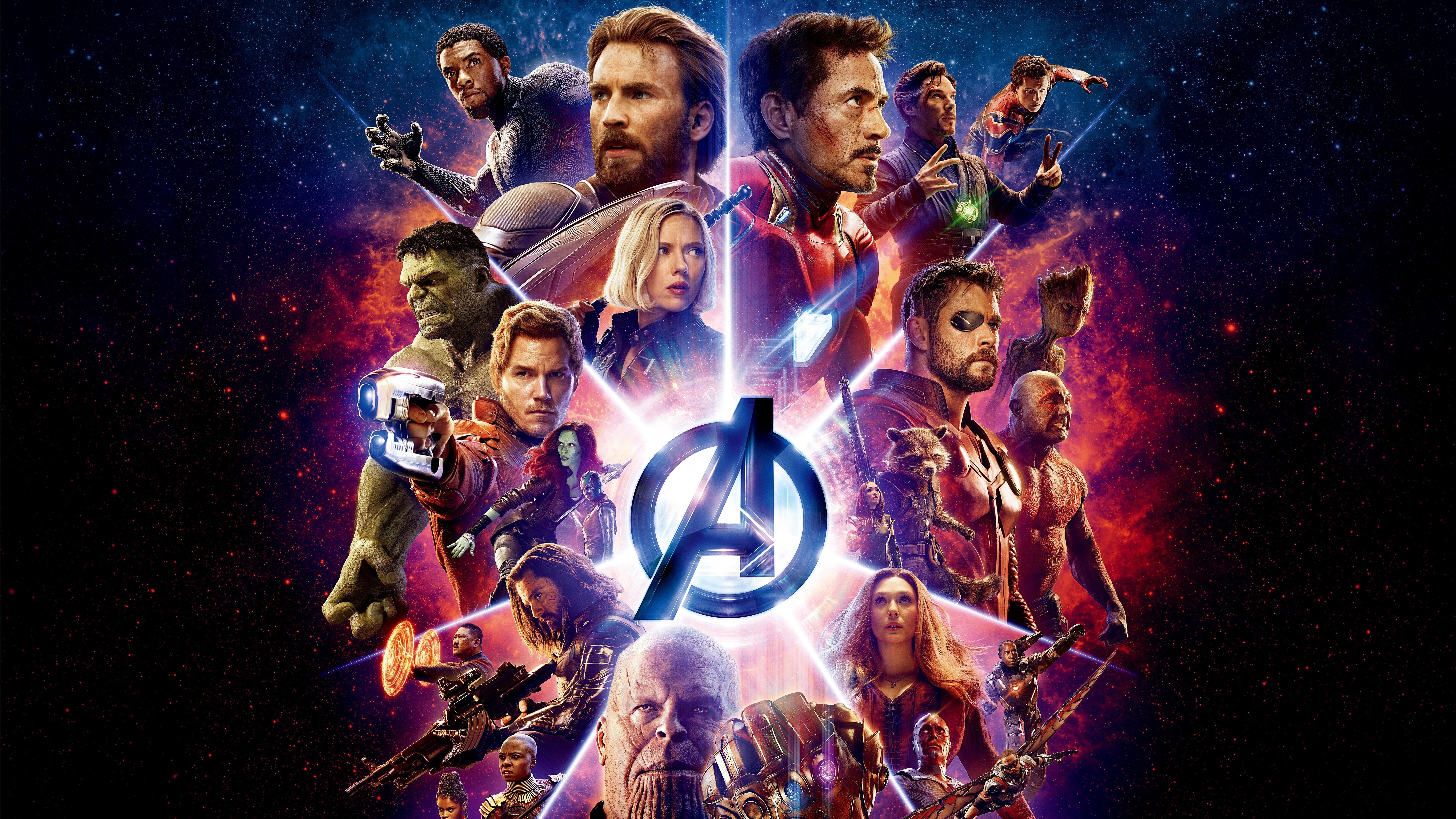 Avengers Endgame 8K Poster Wallpapers
