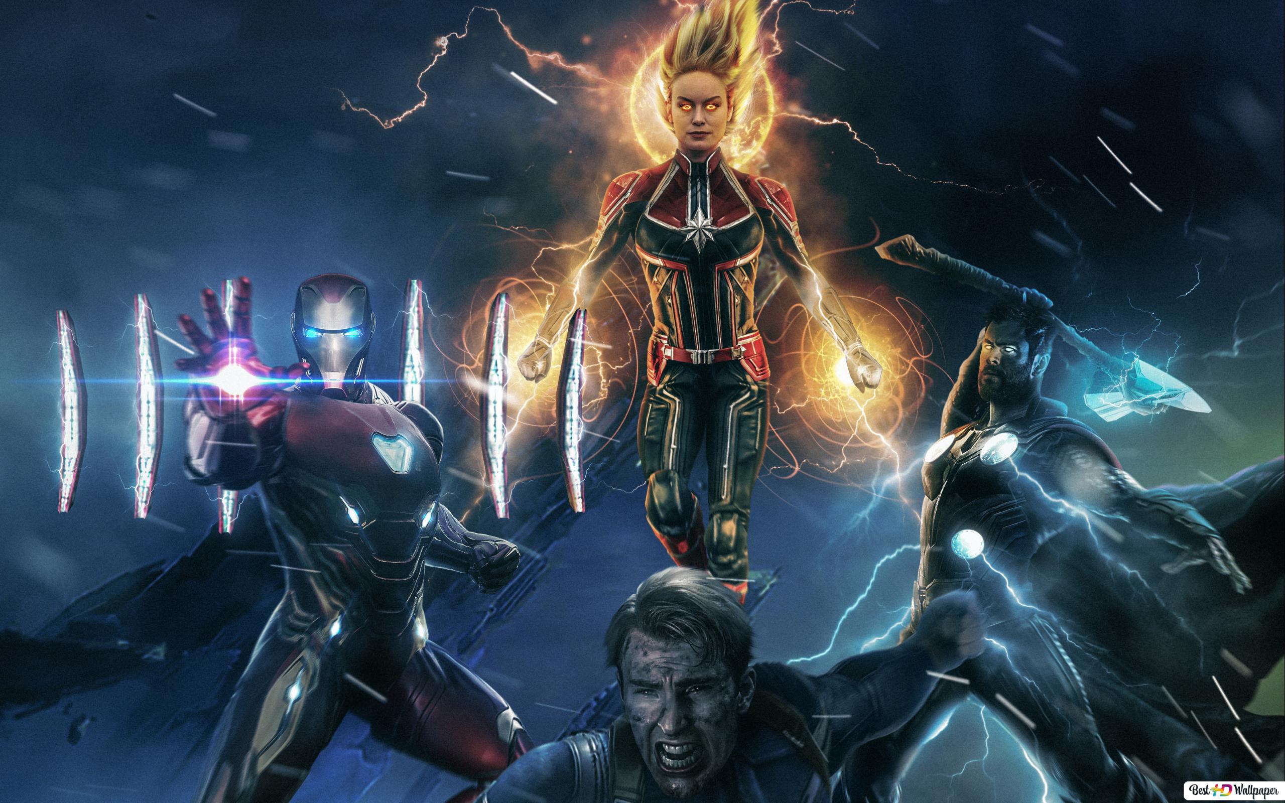 Avengers Endgame All Superhero Characters Wallpapers