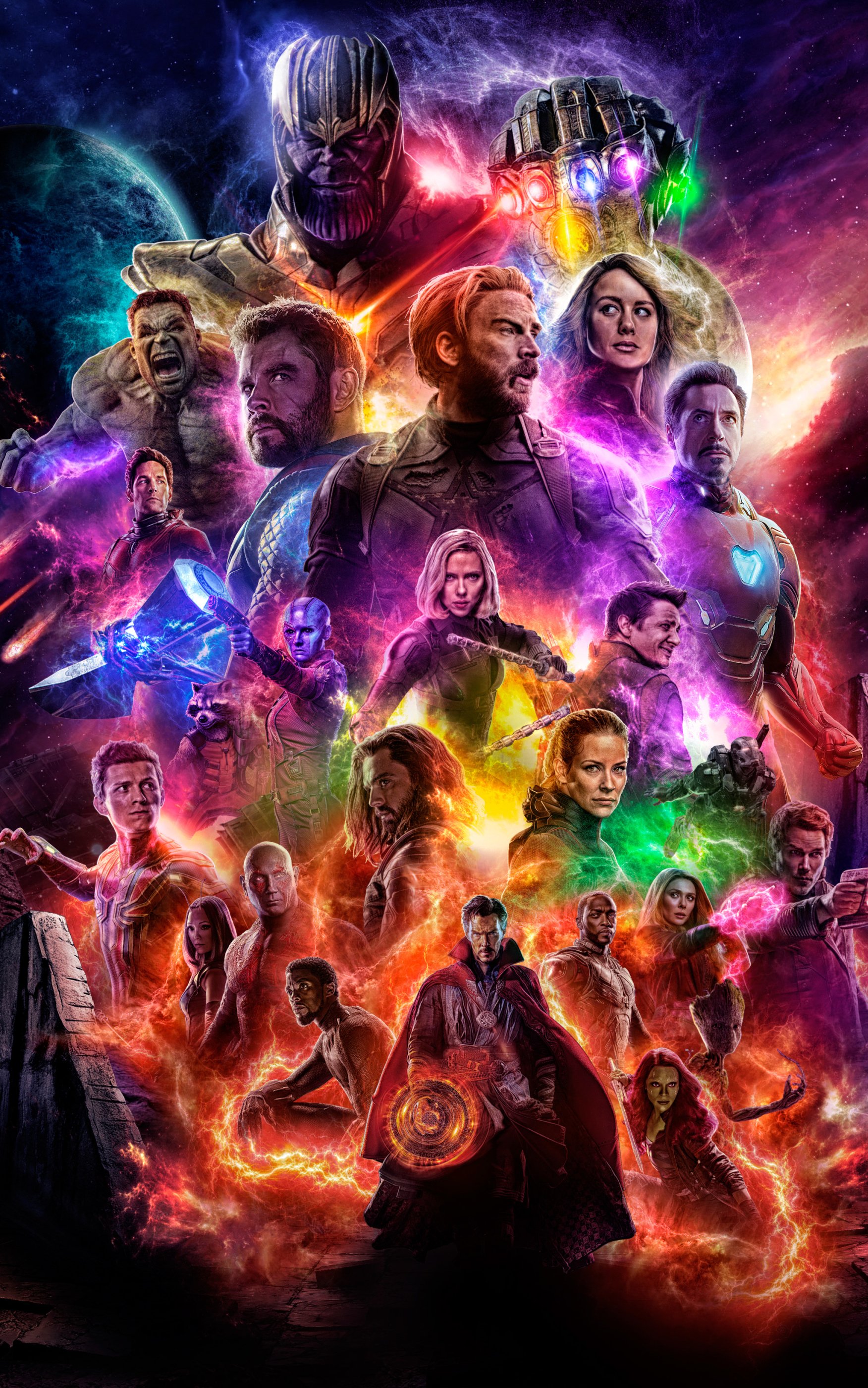 Avengers Endgame All Superhero Characters Wallpapers