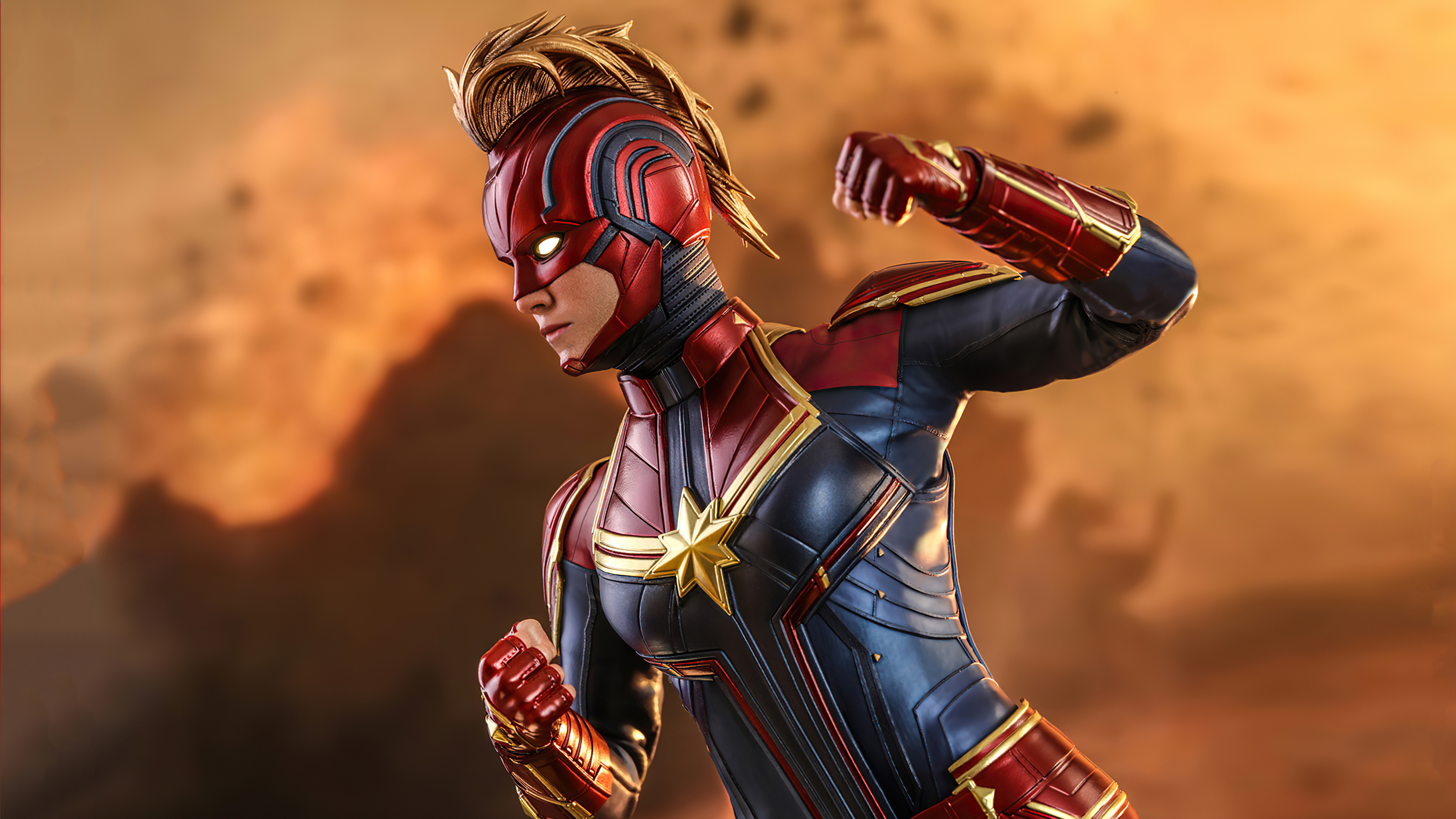 Avengers Endgame Captain Marvel Artwork 2018 Wallpapers