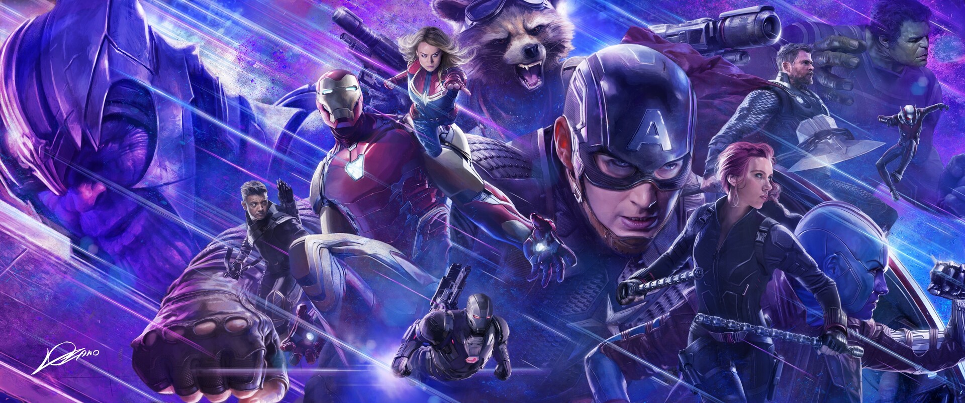 Avengers Endgame Captain Marvel Poster Art Wallpapers