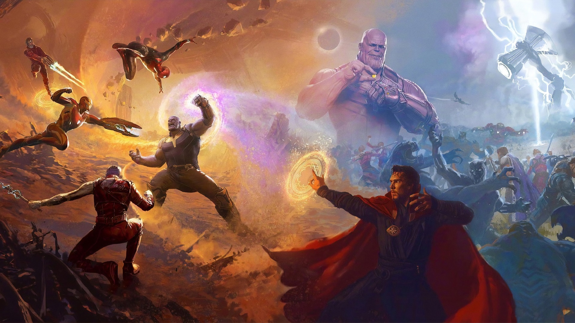 Avengers Endgame Cool Art Wallpapers