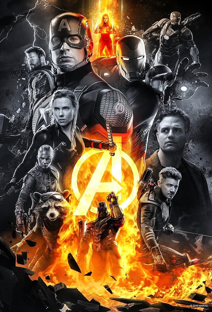 Avengers Endgame International Poster Wallpapers