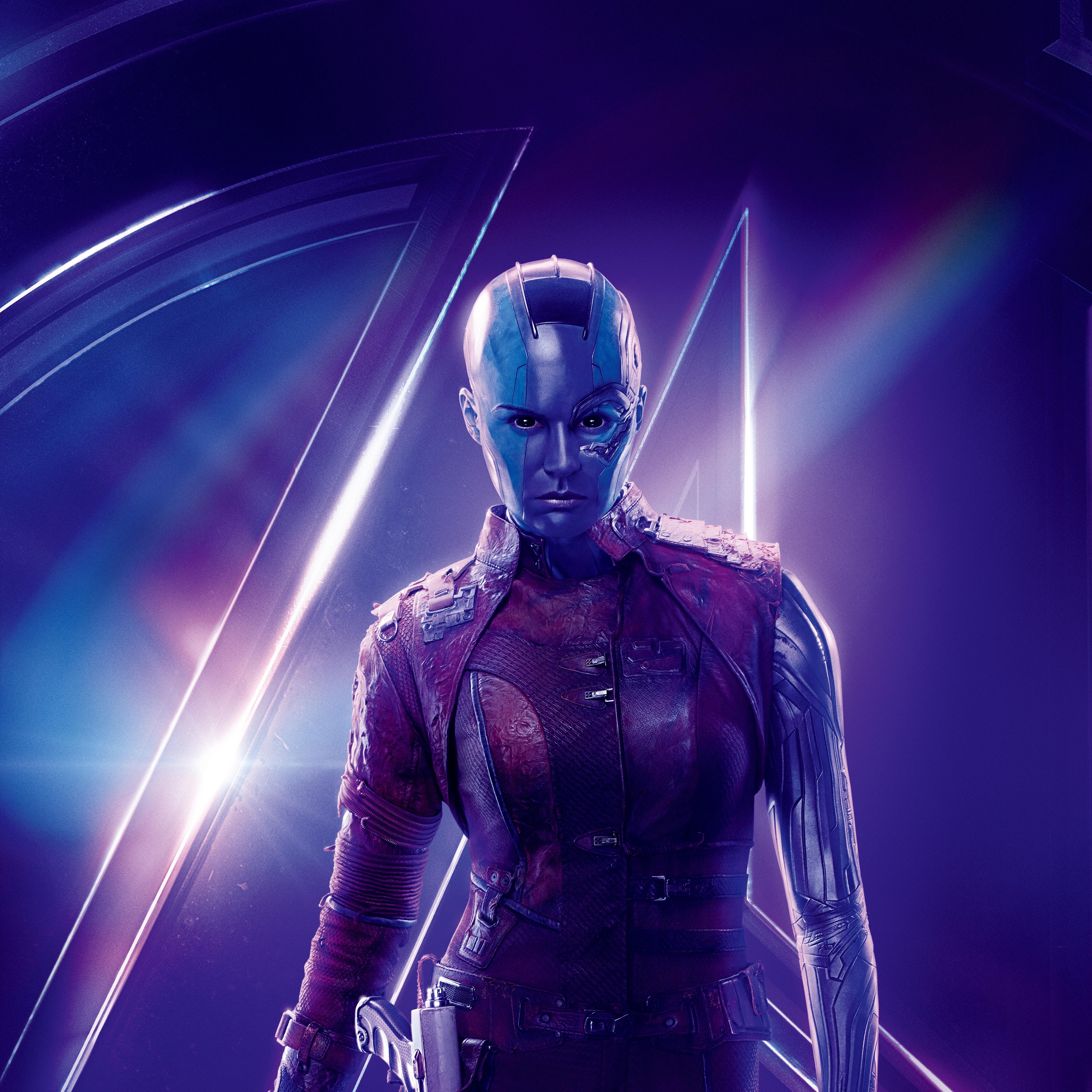 Avengers Endgame Nebula Poster Art Wallpapers