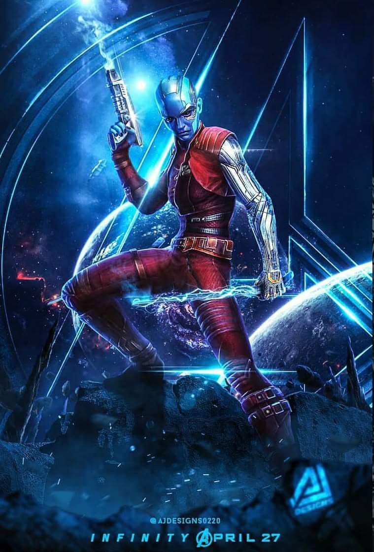 Avengers Endgame Nebula Poster Art Wallpapers