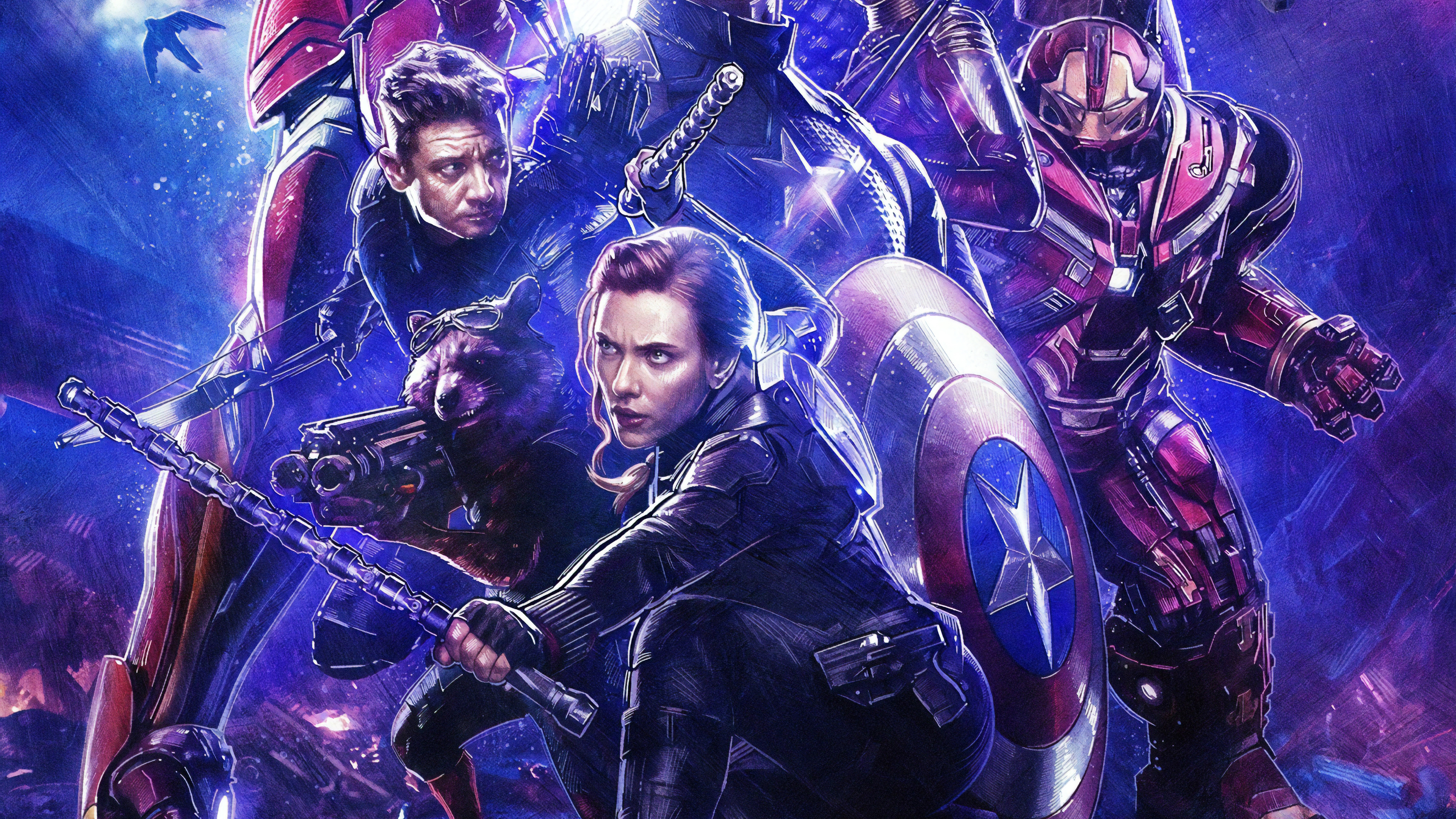 Avengers Endgame New 4K 8K Poster Wallpapers