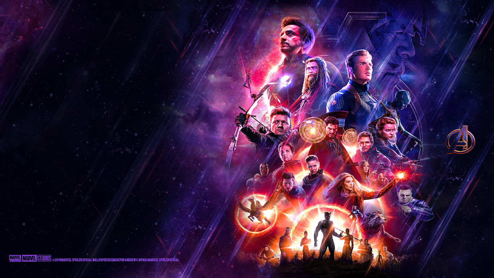 Avengers Endgame Portal Last Scene Wallpapers