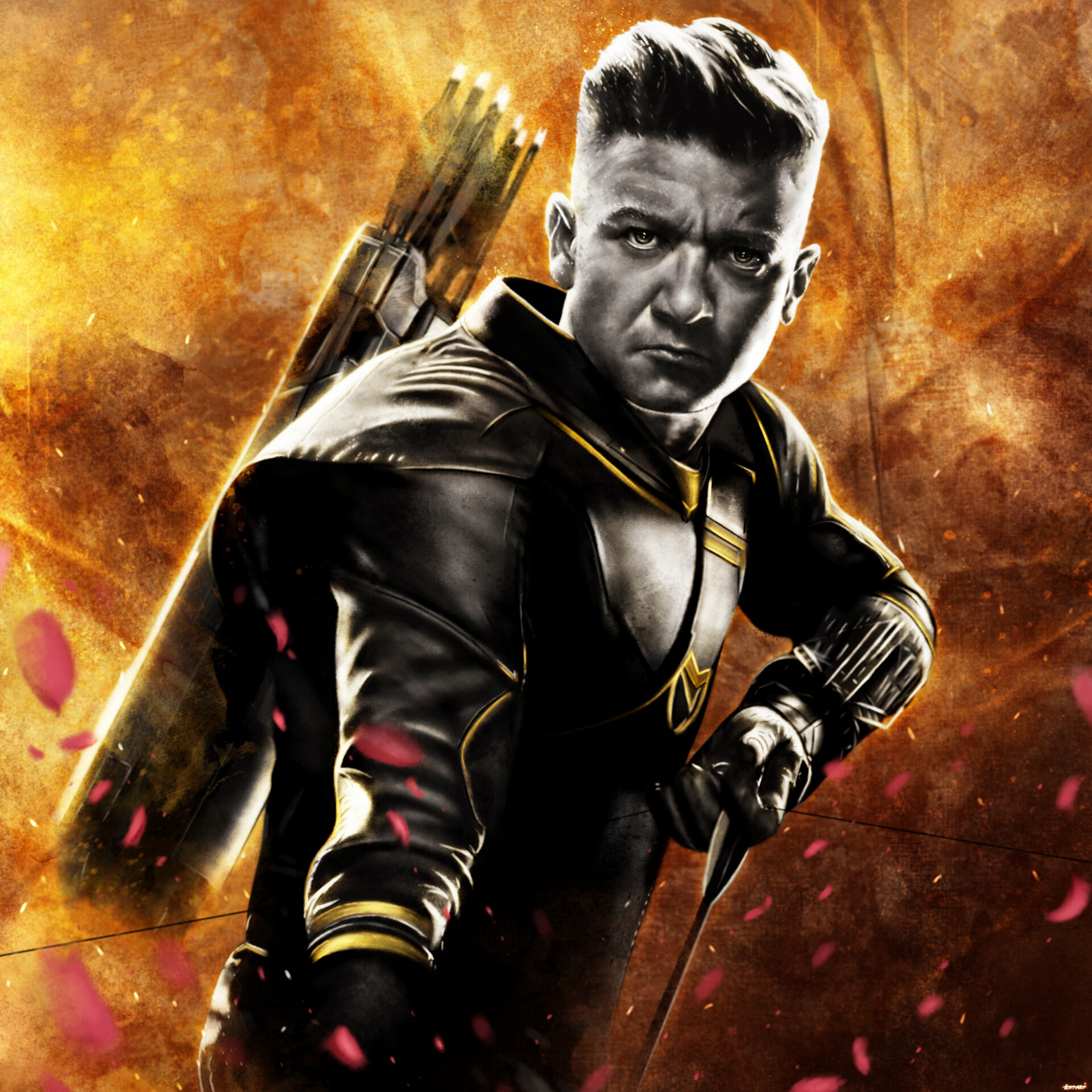 Avengers Endgame Ronin Hawkeye Poster Key Art Wallpapers