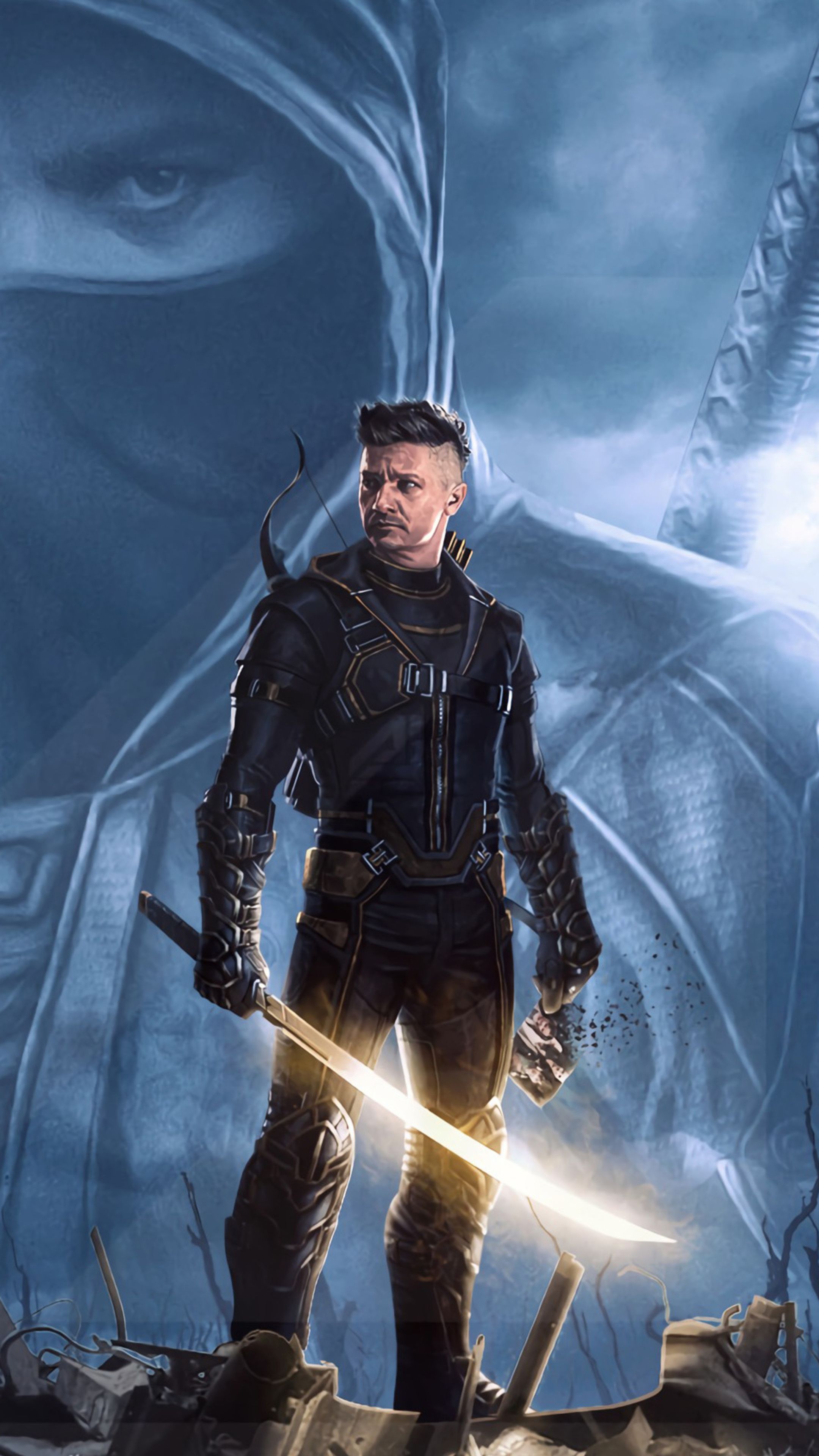 Avengers Endgame Ronin Hawkeye Poster Key Art Wallpapers