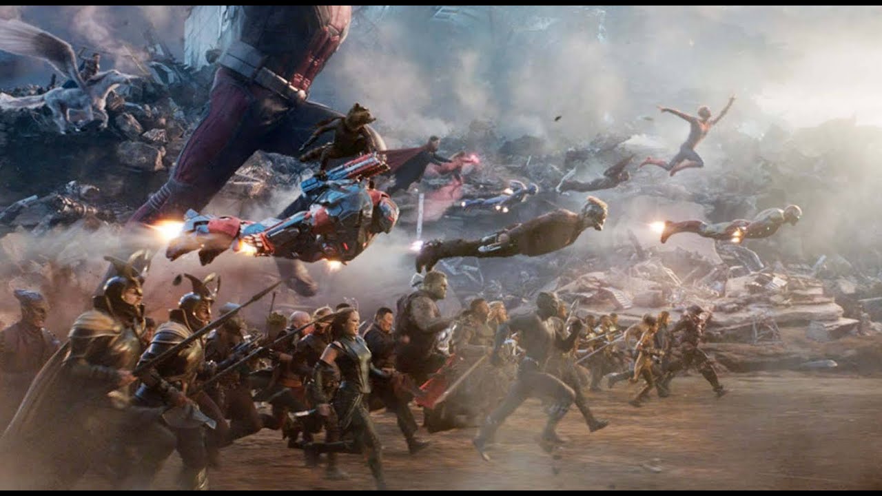 Avengers Endgame War Scene Fanart Wallpapers