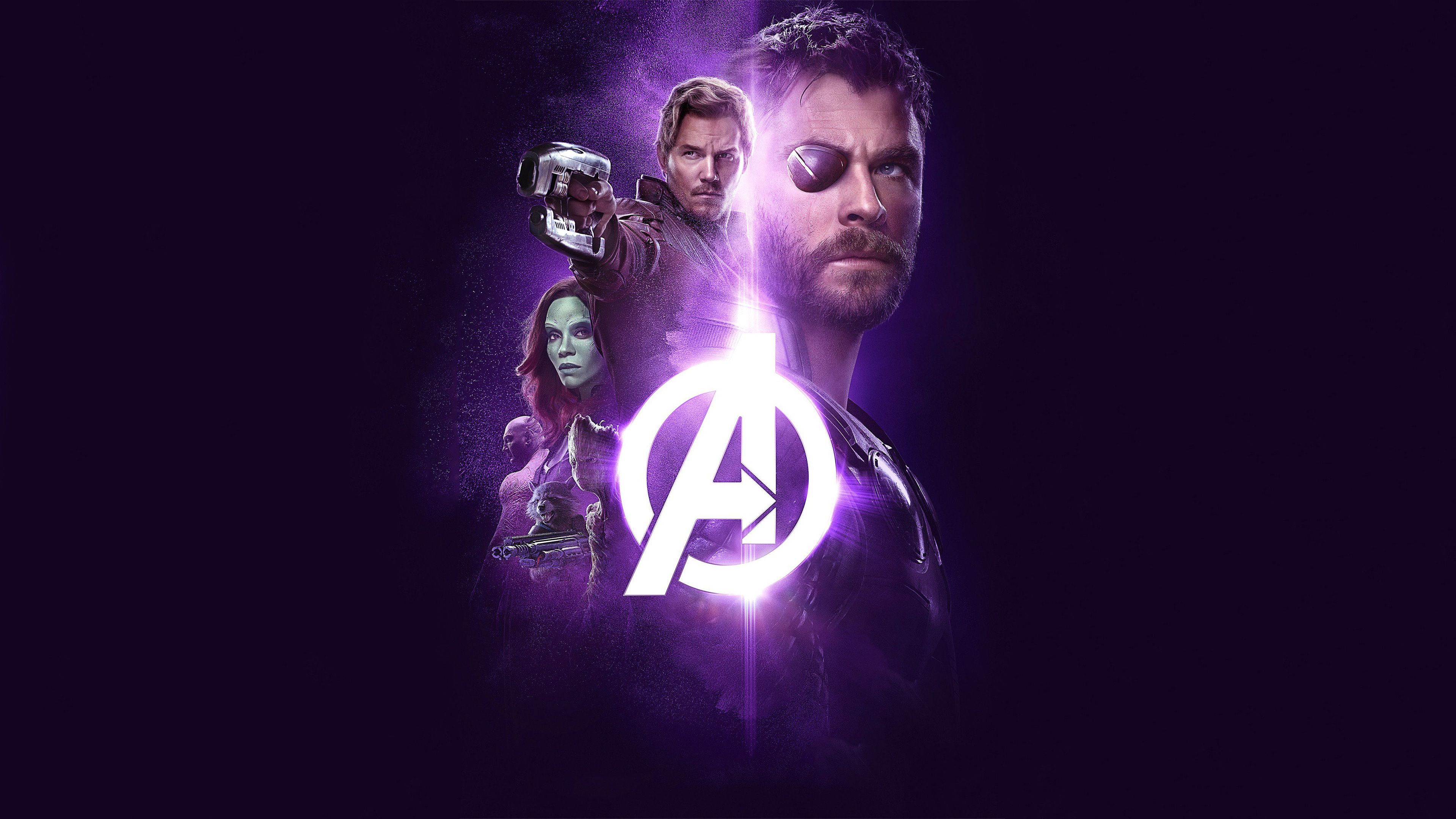 Avengers Infinity War 2018 All Characters Fan Poster Wallpapers