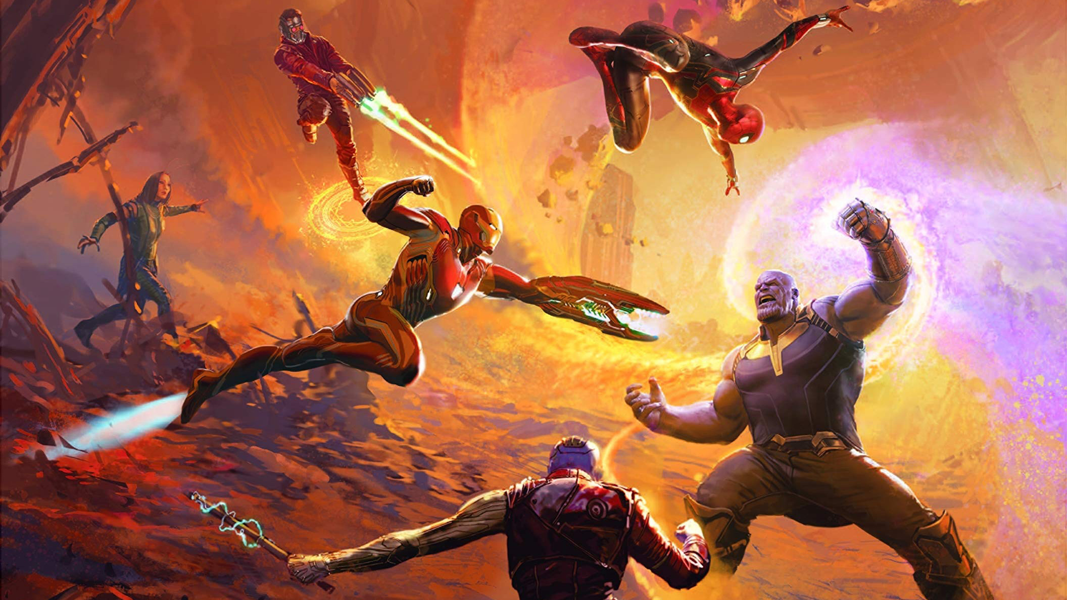 Avengers Infinity War 2018 Digital Art Wallpapers