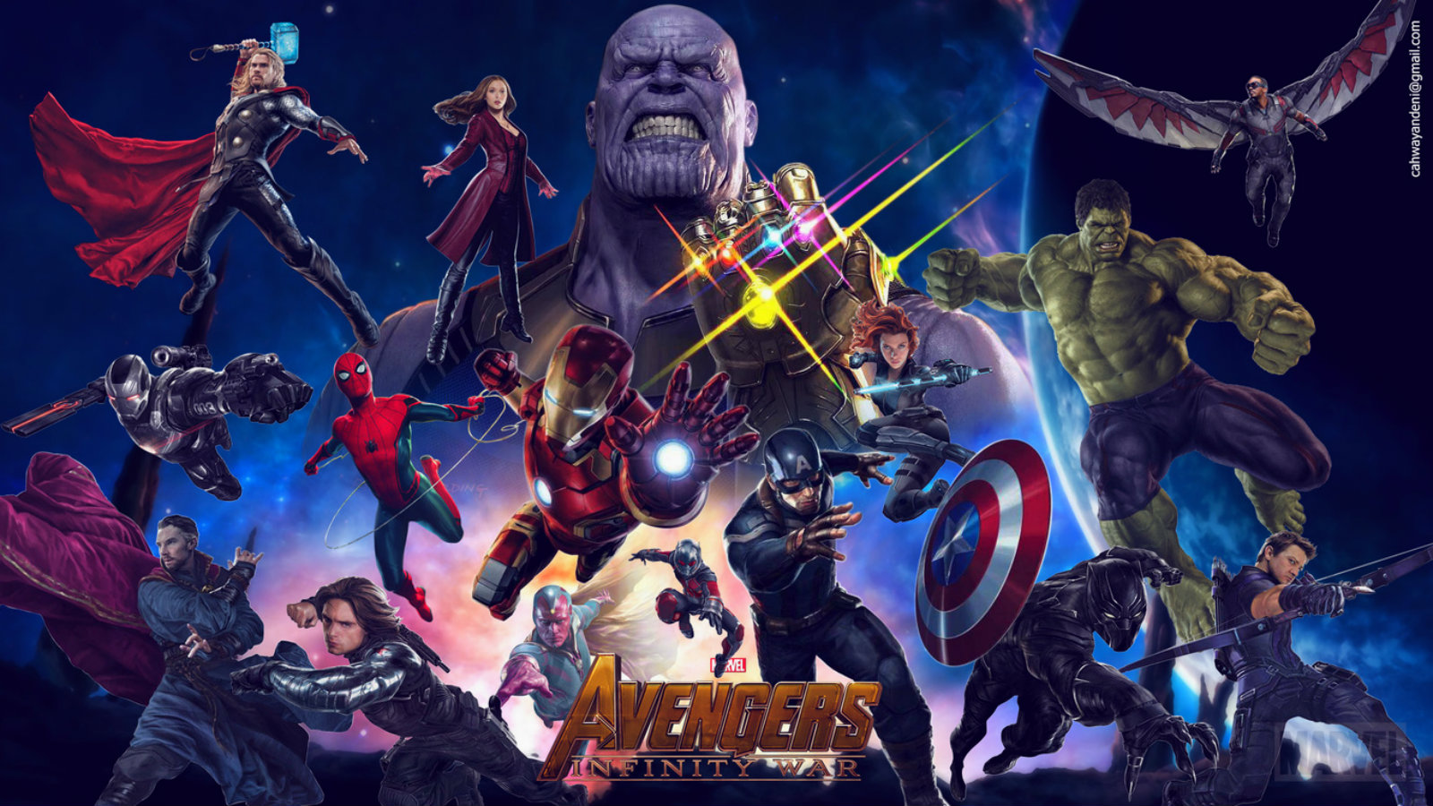 Avengers Infinity War 2018 Digital Art Wallpapers