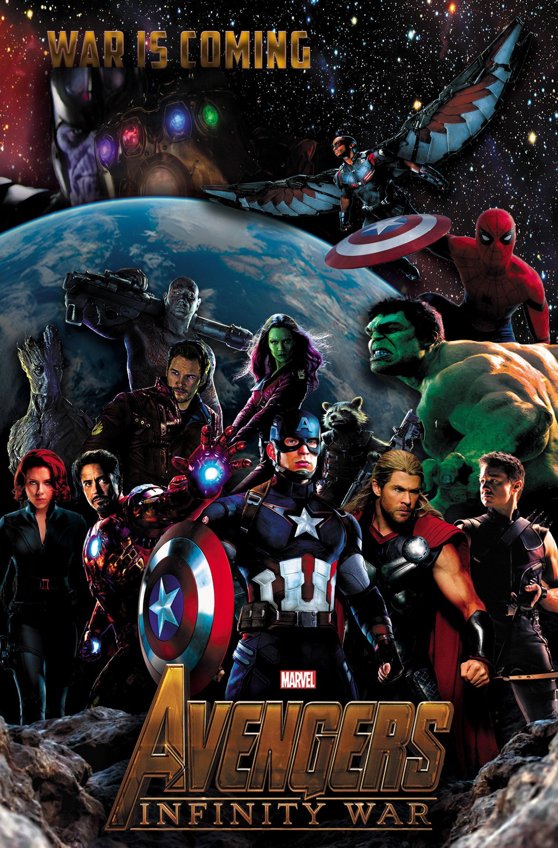 Avengers Infinity War All Superhero Characters Wallpapers