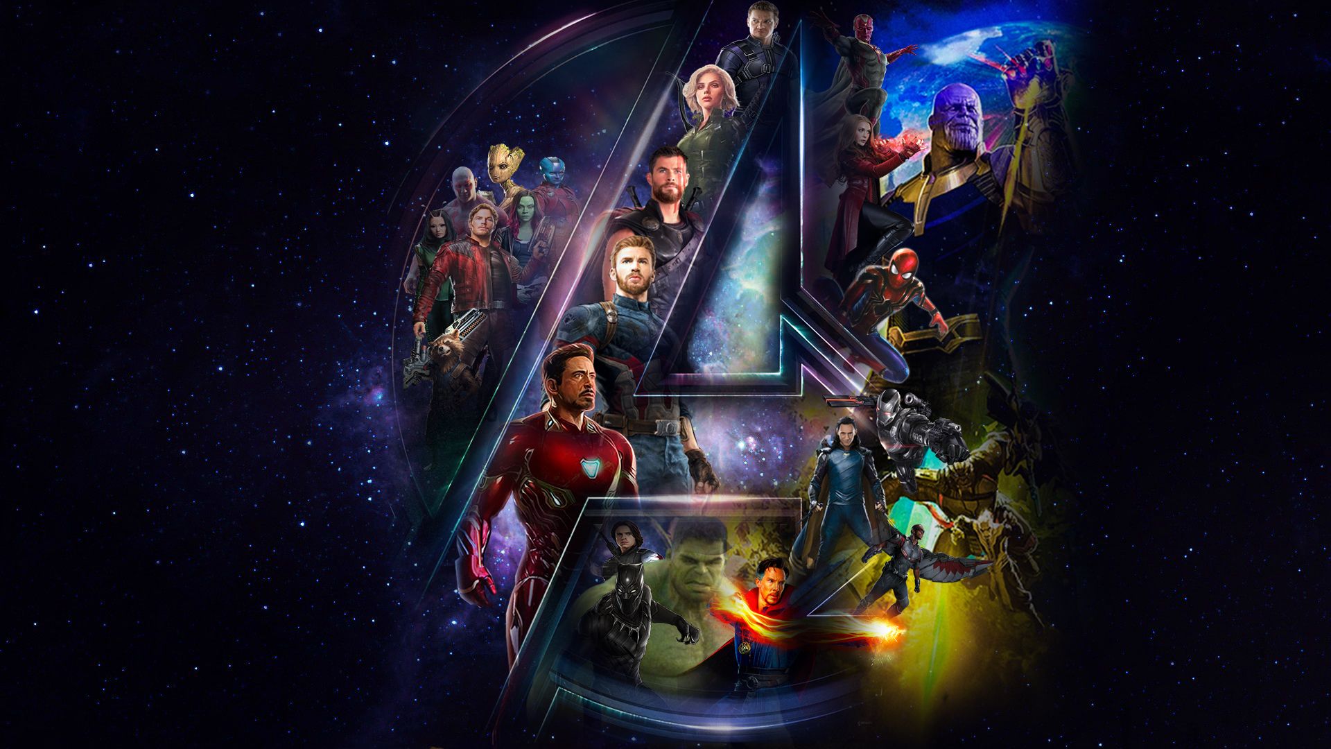 Avengers Infinity War Fan Art Wallpapers