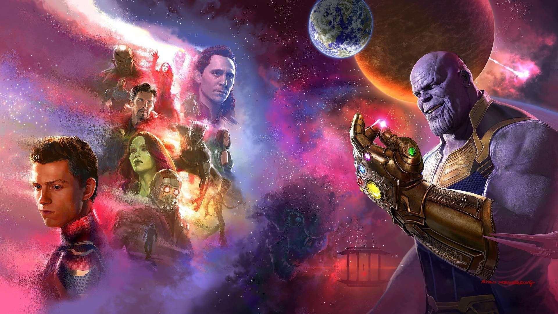 Avengers Infinity War Fan Art Wallpapers