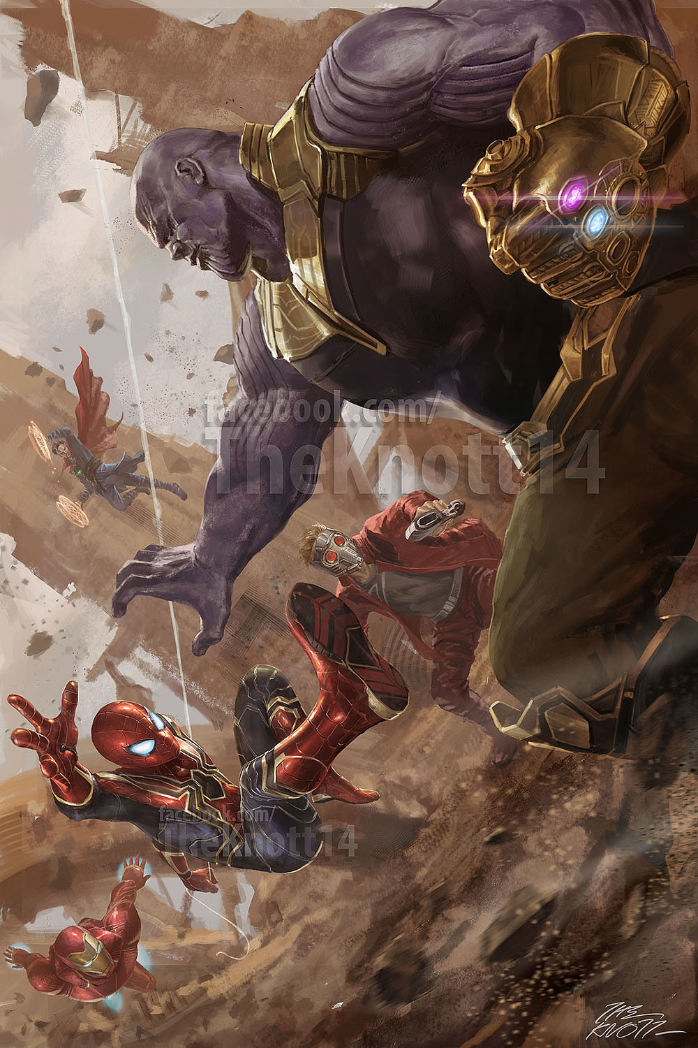 Avengers Infinity War Fan Art Wallpapers