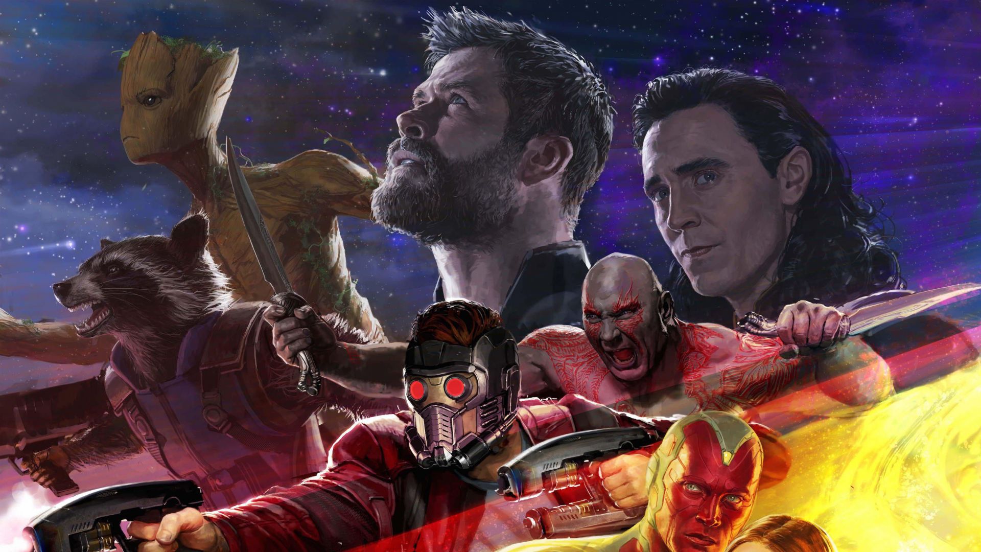 Avengers Infinity War Fanart Wallpapers