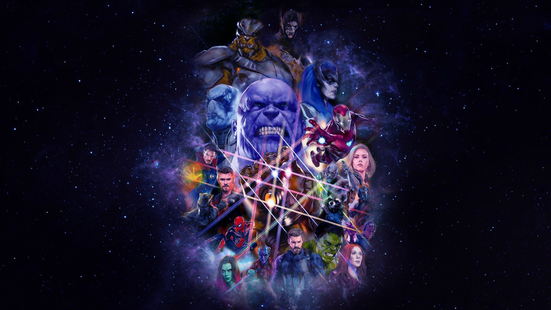 Avengers Infinity War Illustration Wallpapers