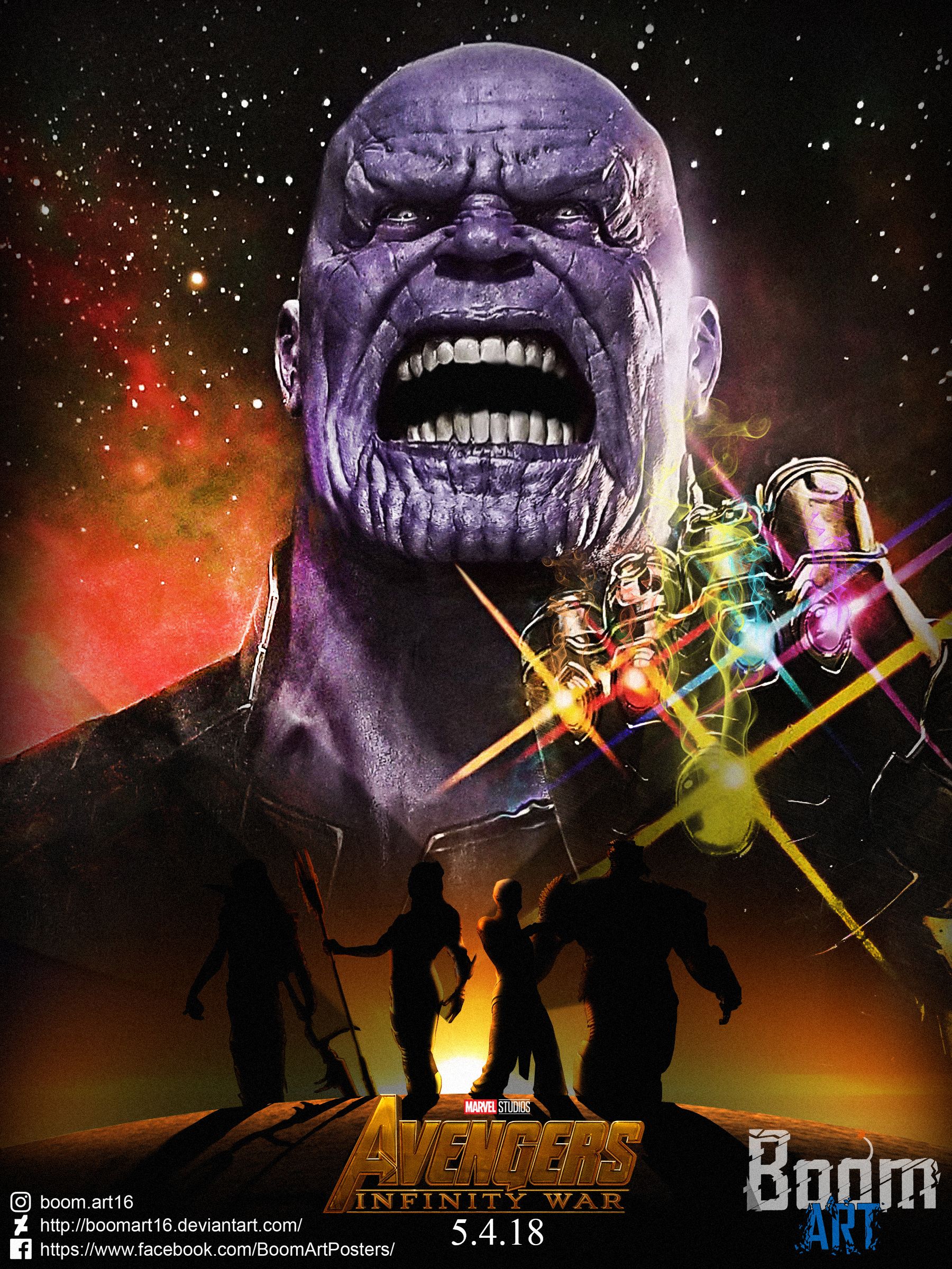 Avengers Infinity War Latest Poster Wallpapers