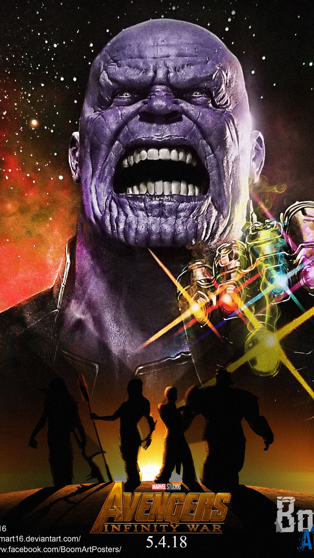 Avengers Infinity War Official Poster Wallpapers