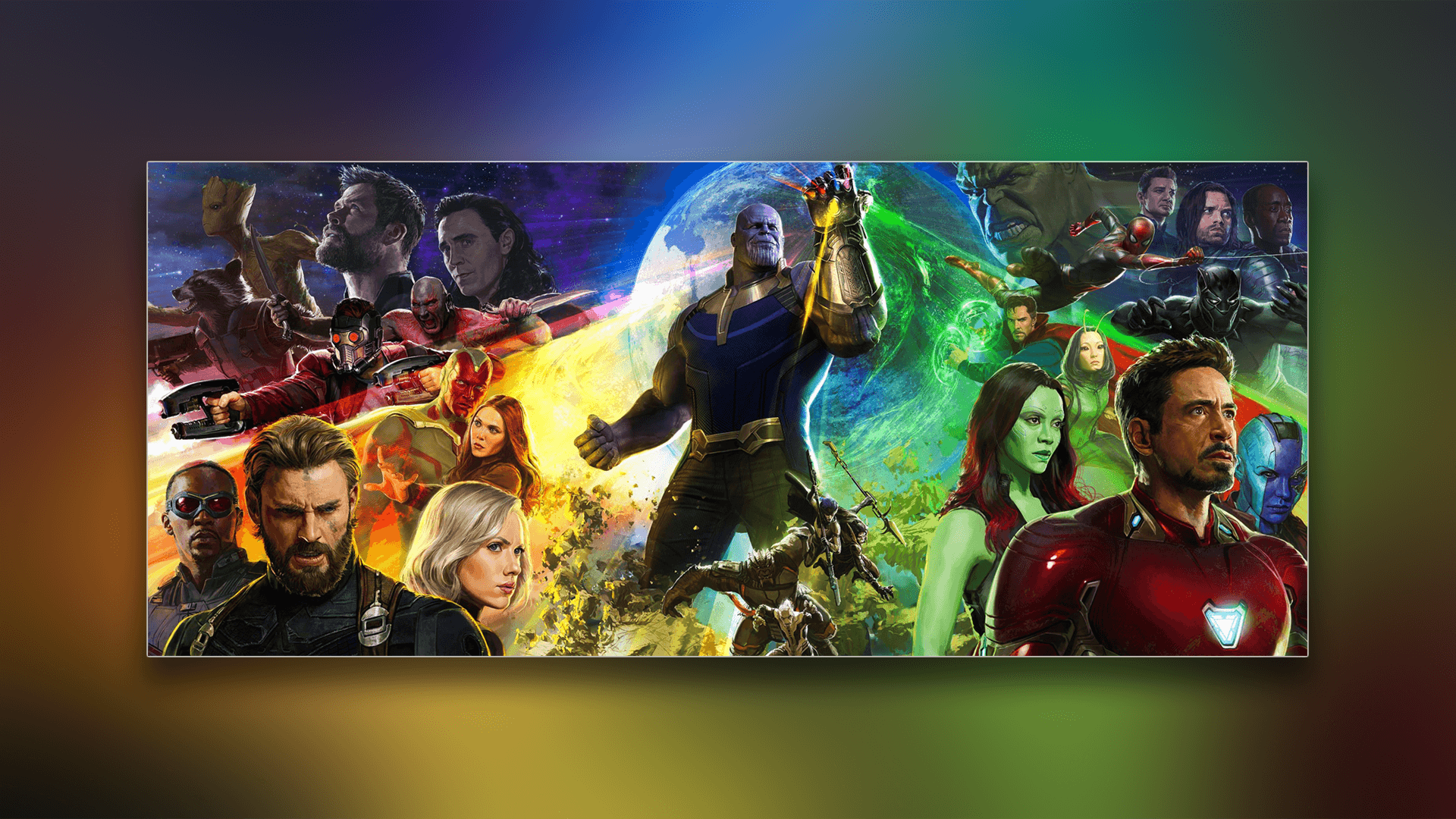 Avengers Infinity War Official Poster Wallpapers
