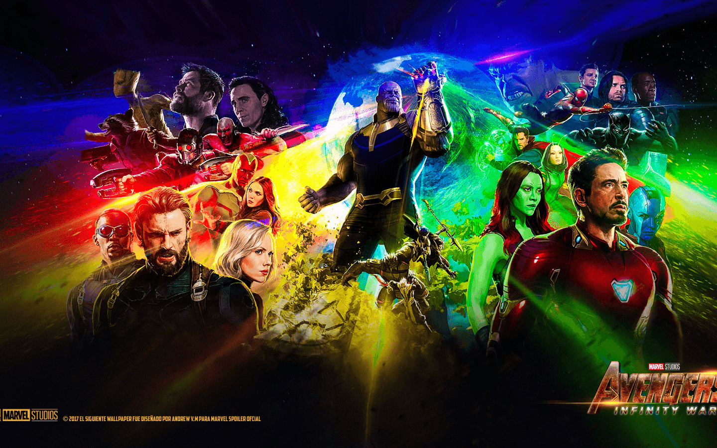 Avengers Infinty War All Superhero Fanart Wallpapers