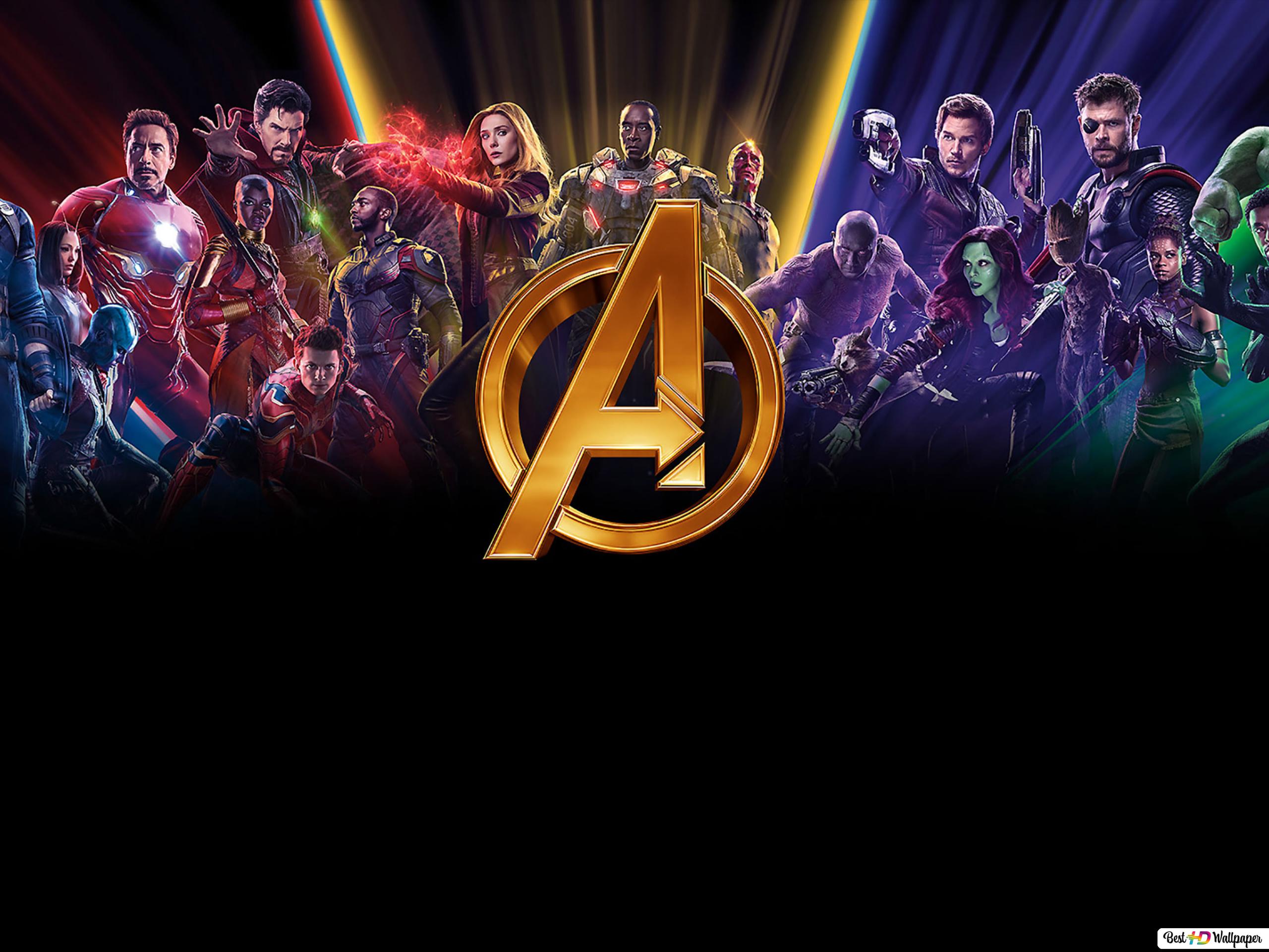 Avengers Infinty War Logo Wallpapers