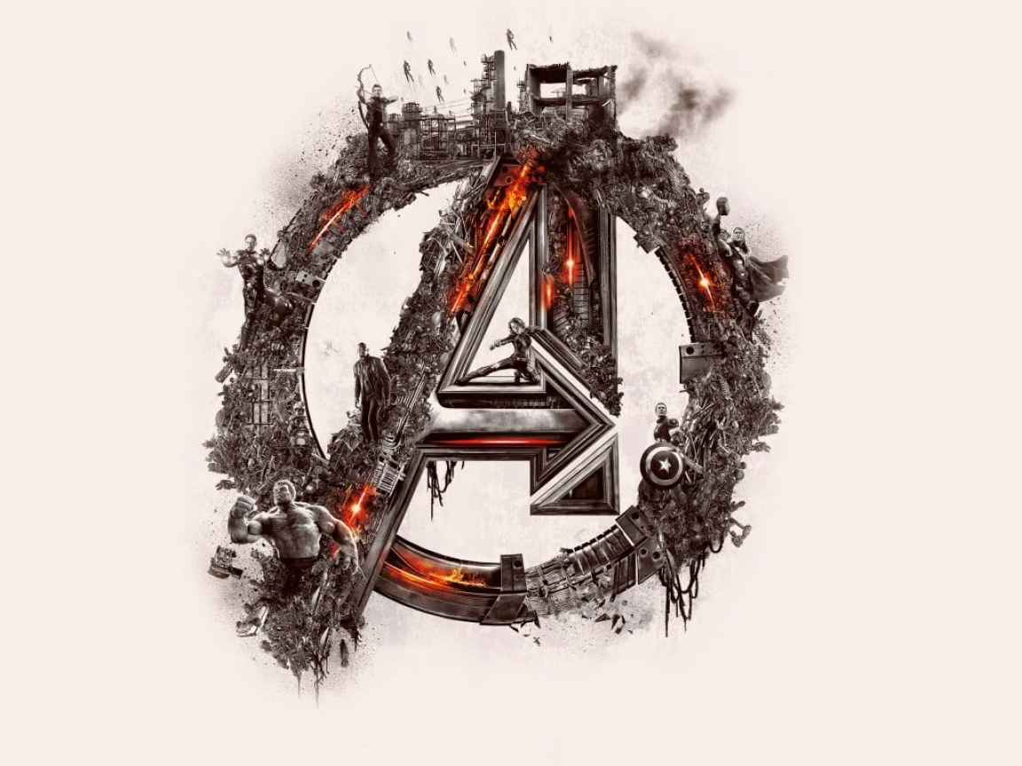 Avengers Infinty War Logo Wallpapers