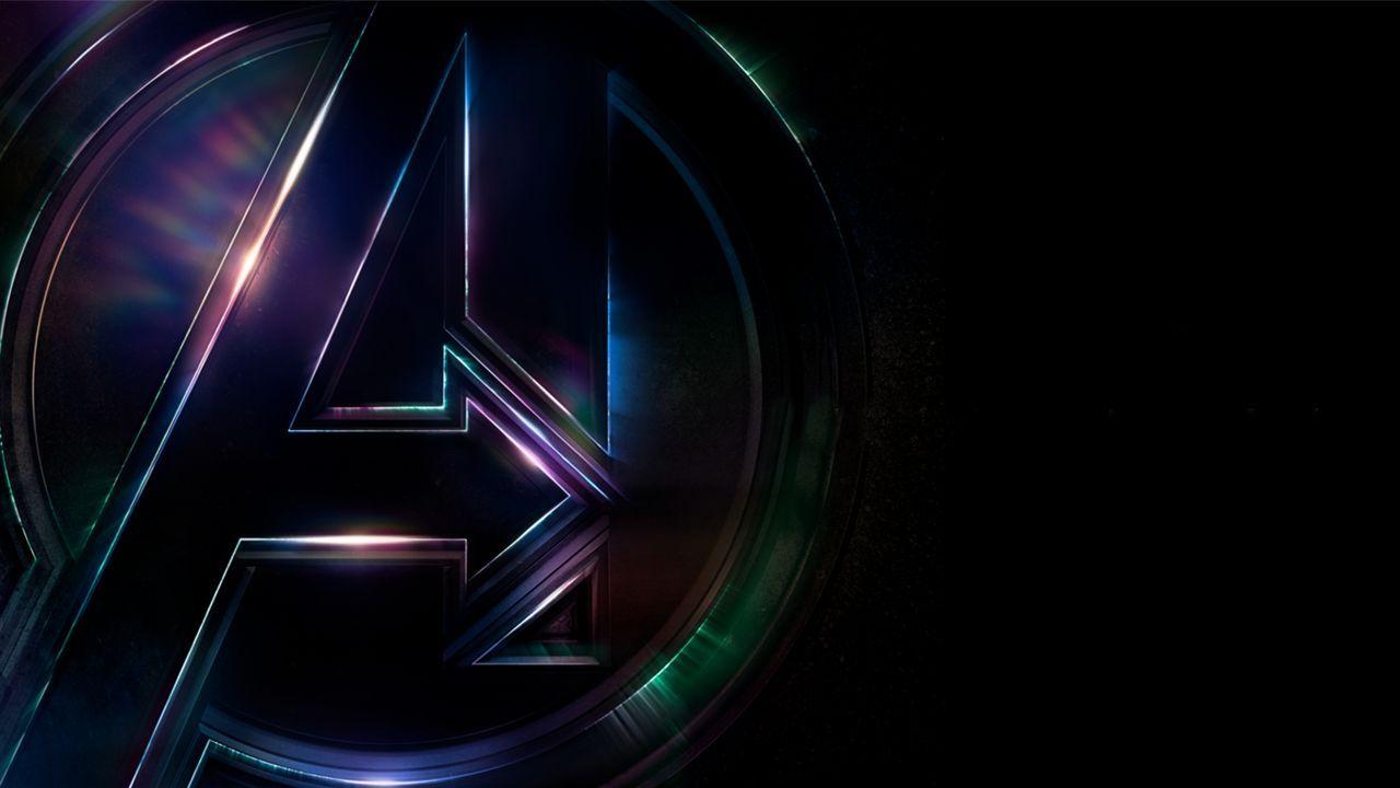 Avengers Infinty War Star Cast And Logo Wallpapers